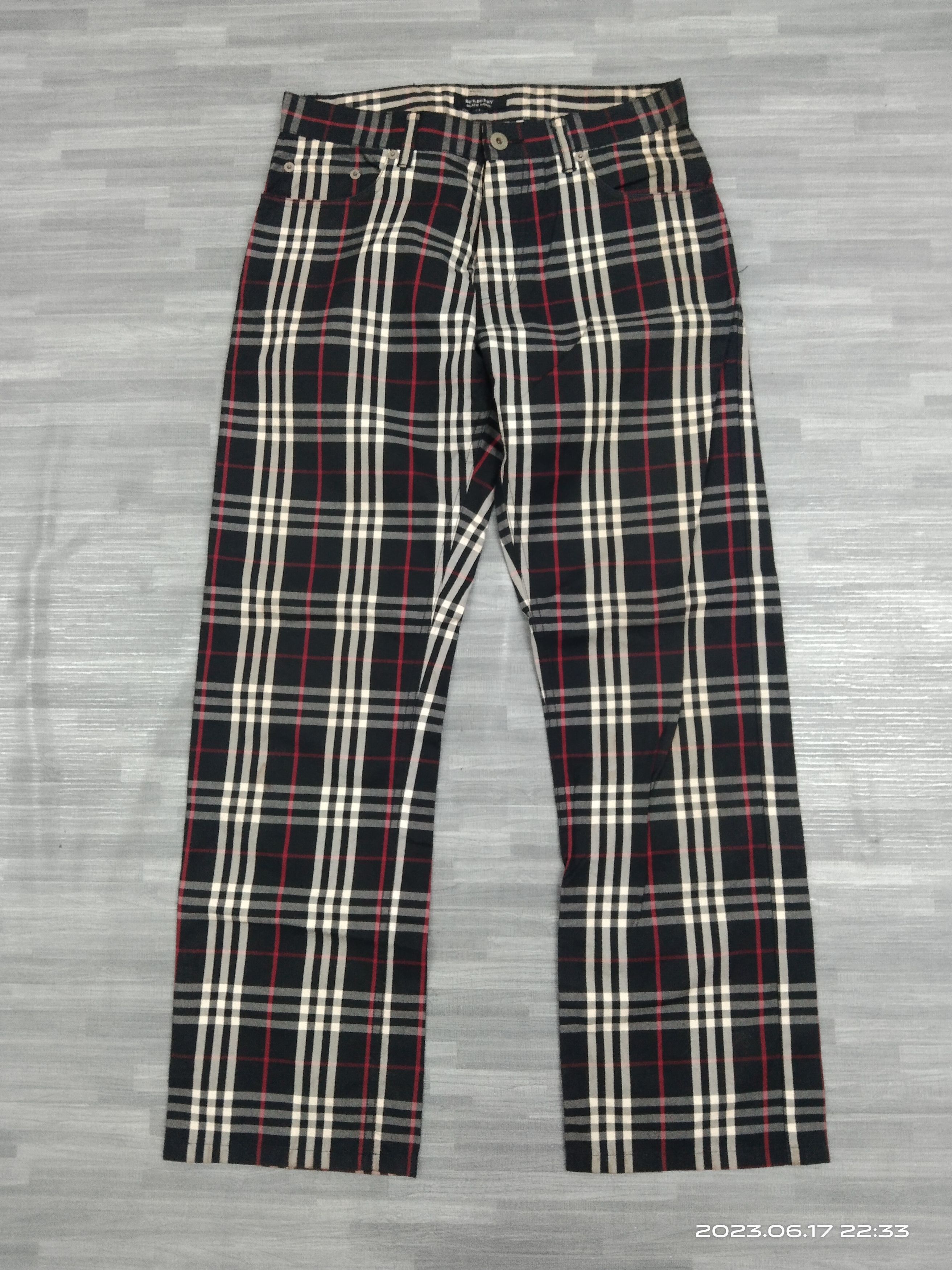 Burberry BURBERY BLACK LABEL PANTS Size US 28 / EU 44 - 2 Thumbnail