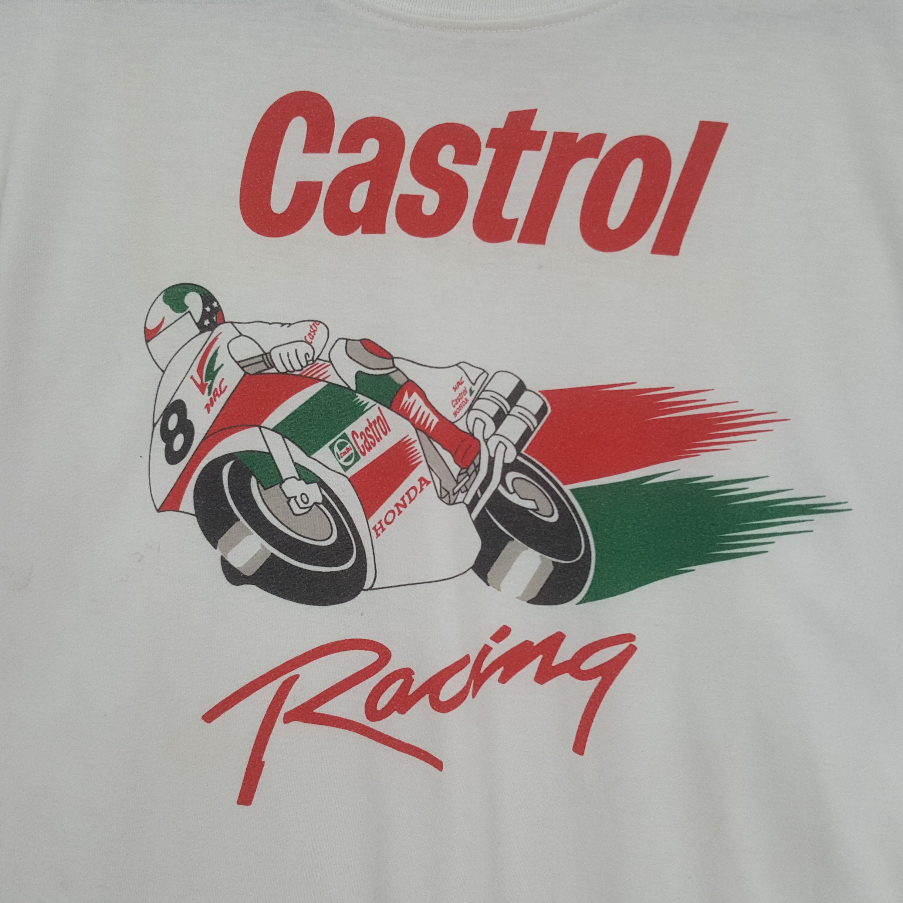 Vintage Vintage Castrol Racing Tshirt Size US L / EU 52-54 / 3 - 2 Thumbnail