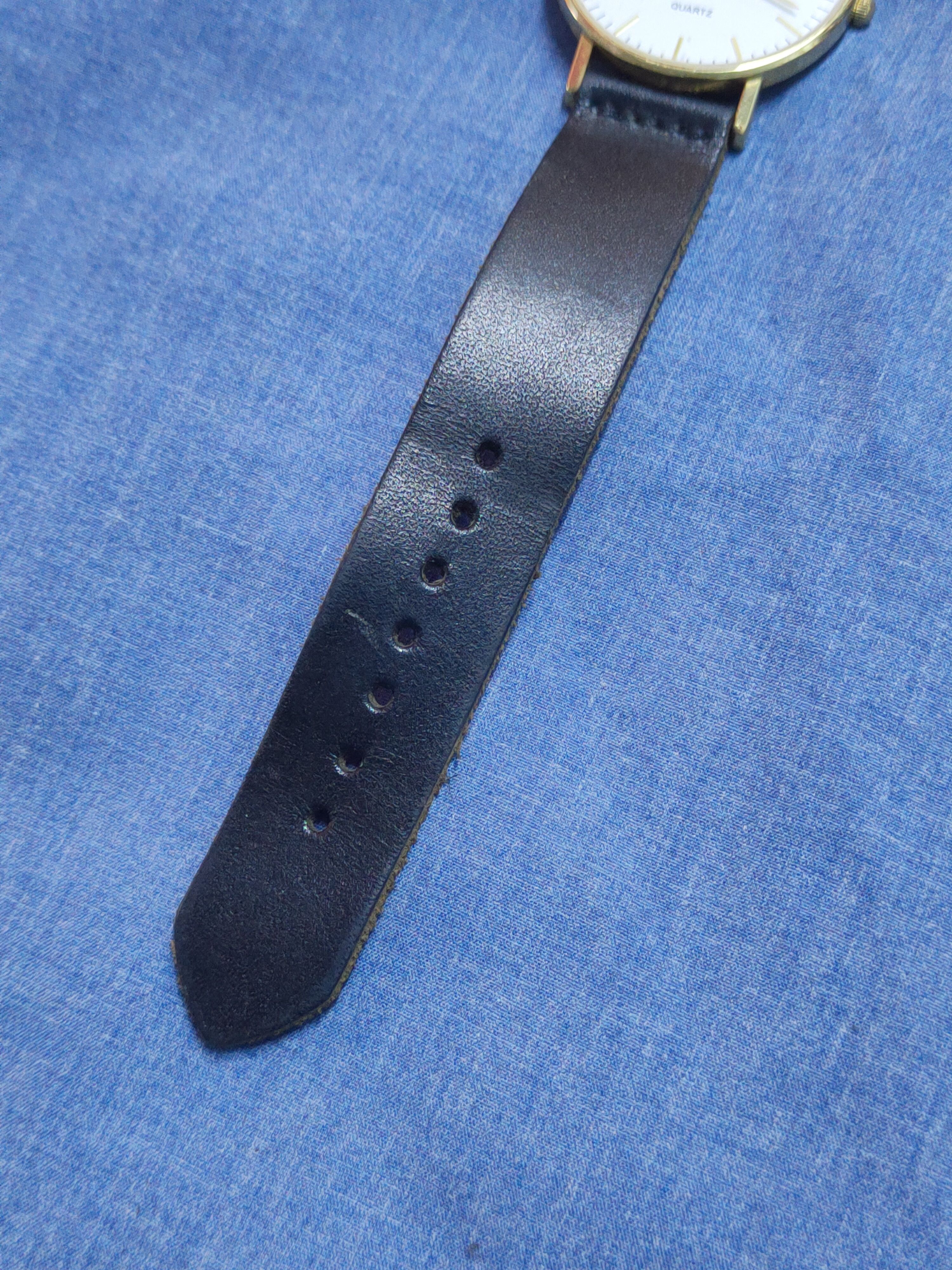 Japanese Brand × Vintage Japanese Brand Quartz Black/White Watch #J043S Size ONE SIZE - 7 Thumbnail
