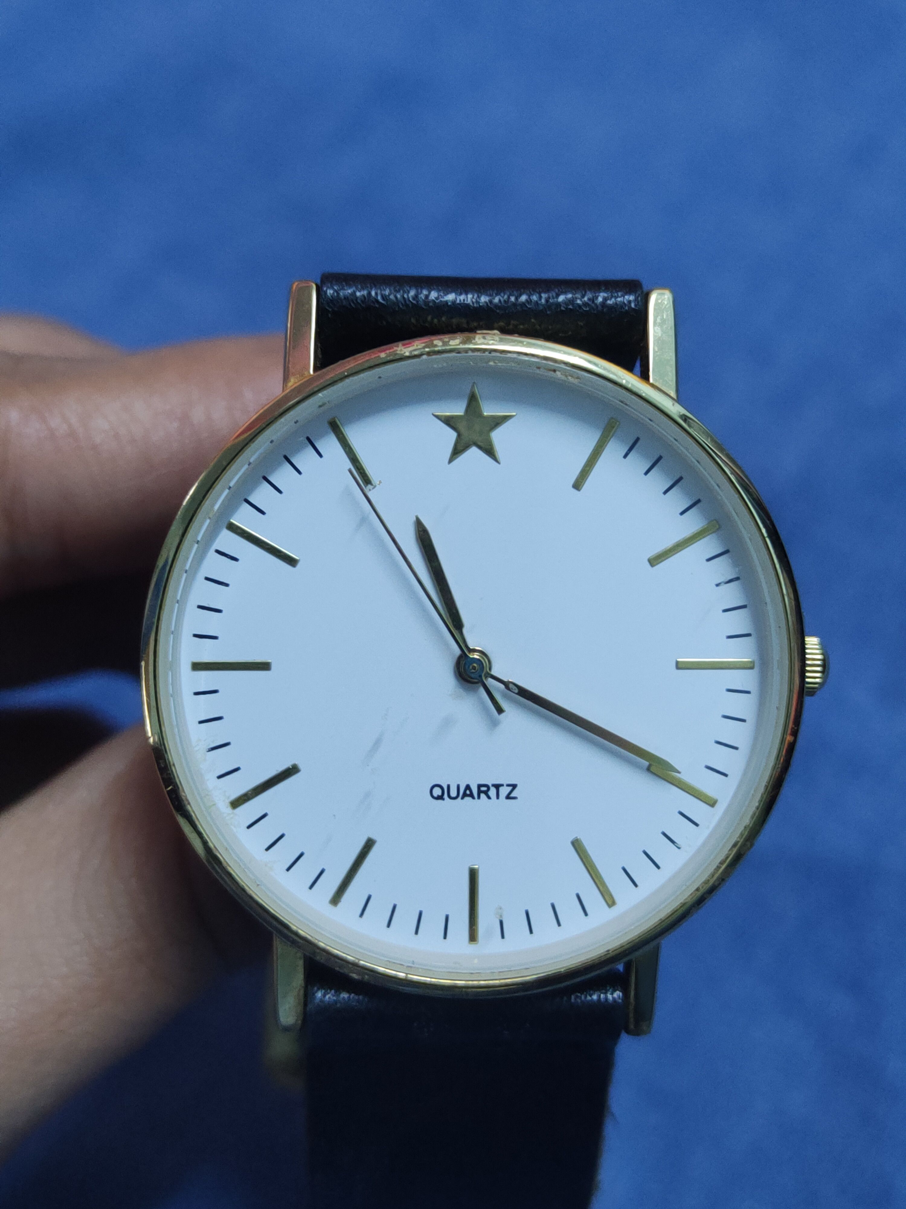 Japanese Brand × Vintage Japanese Brand Quartz Black/White Watch #J043S Size ONE SIZE - 8 Thumbnail
