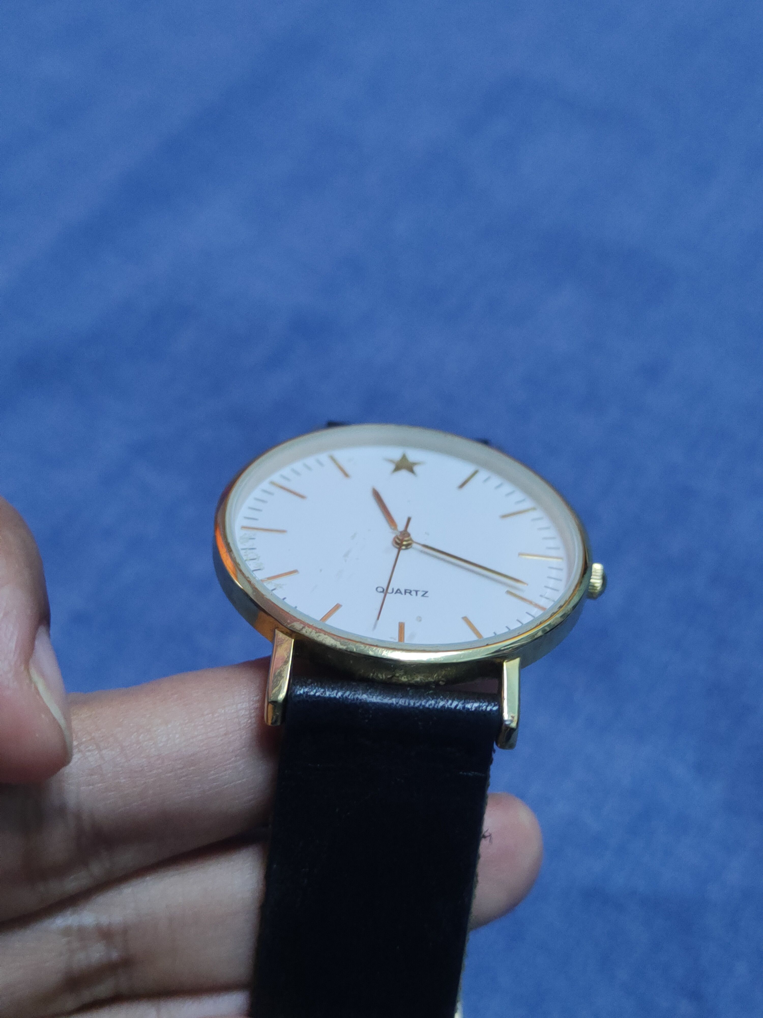 Japanese Brand × Vintage Japanese Brand Quartz Black/White Watch #J043S Size ONE SIZE - 5 Thumbnail