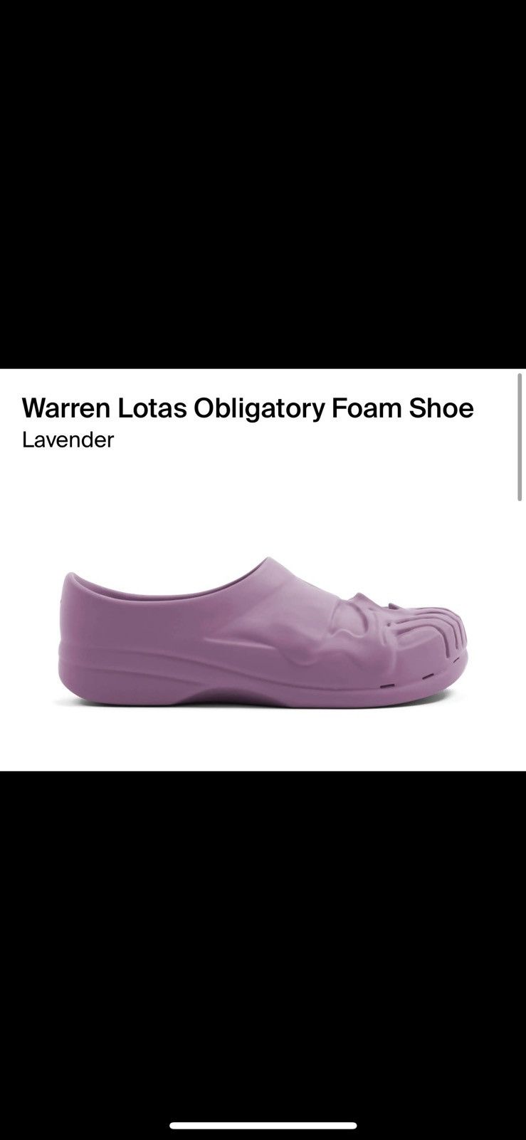 Warren Lotas Warren Lotas Foam Shoe Size US 12 / EU 45 - 2 Thumbnail