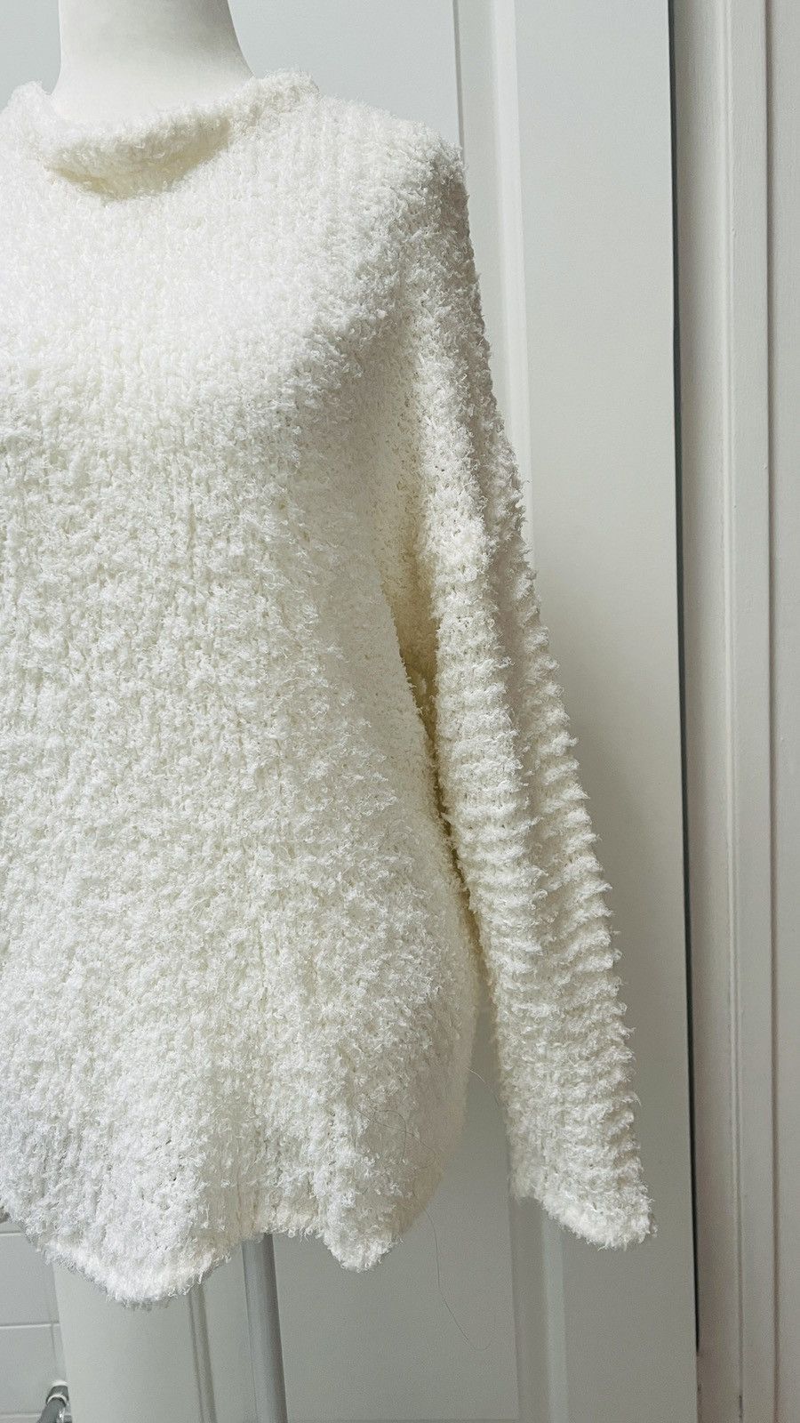Helmut Lang NWOT White Lofty Cord Elongated Sweater XS/S Size US S / EU 44-46 / 1 - 6 Thumbnail