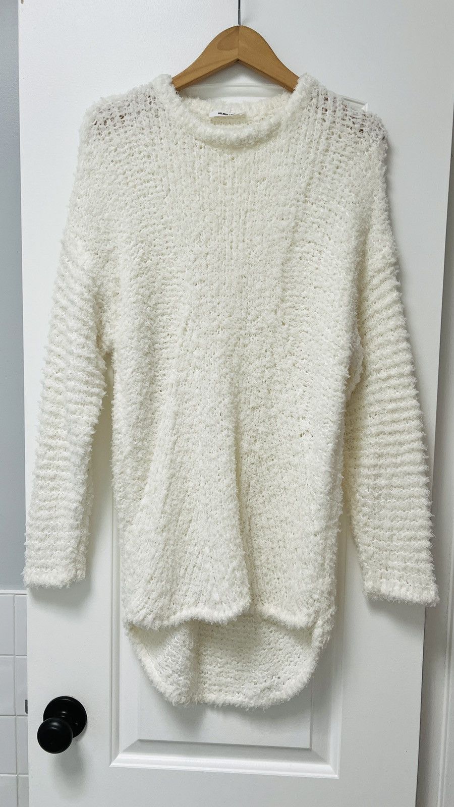 Helmut Lang NWOT White Lofty Cord Elongated Sweater XS/S Size US S / EU 44-46 / 1 - 16 Thumbnail
