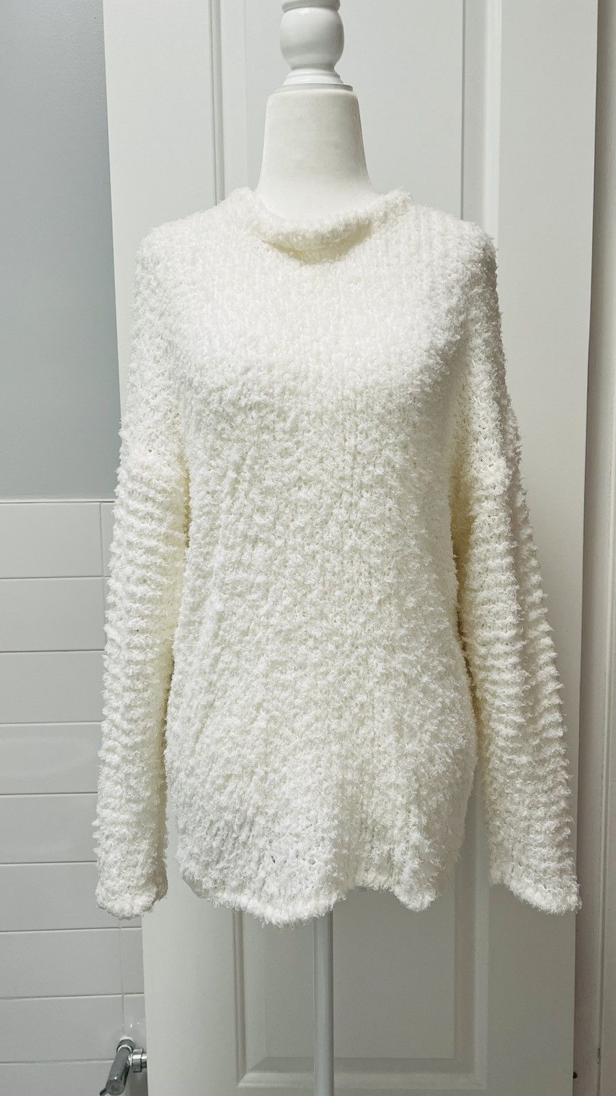 Helmut Lang NWOT White Lofty Cord Elongated Sweater XS/S Size US S / EU 44-46 / 1 - 1 Thumbnail