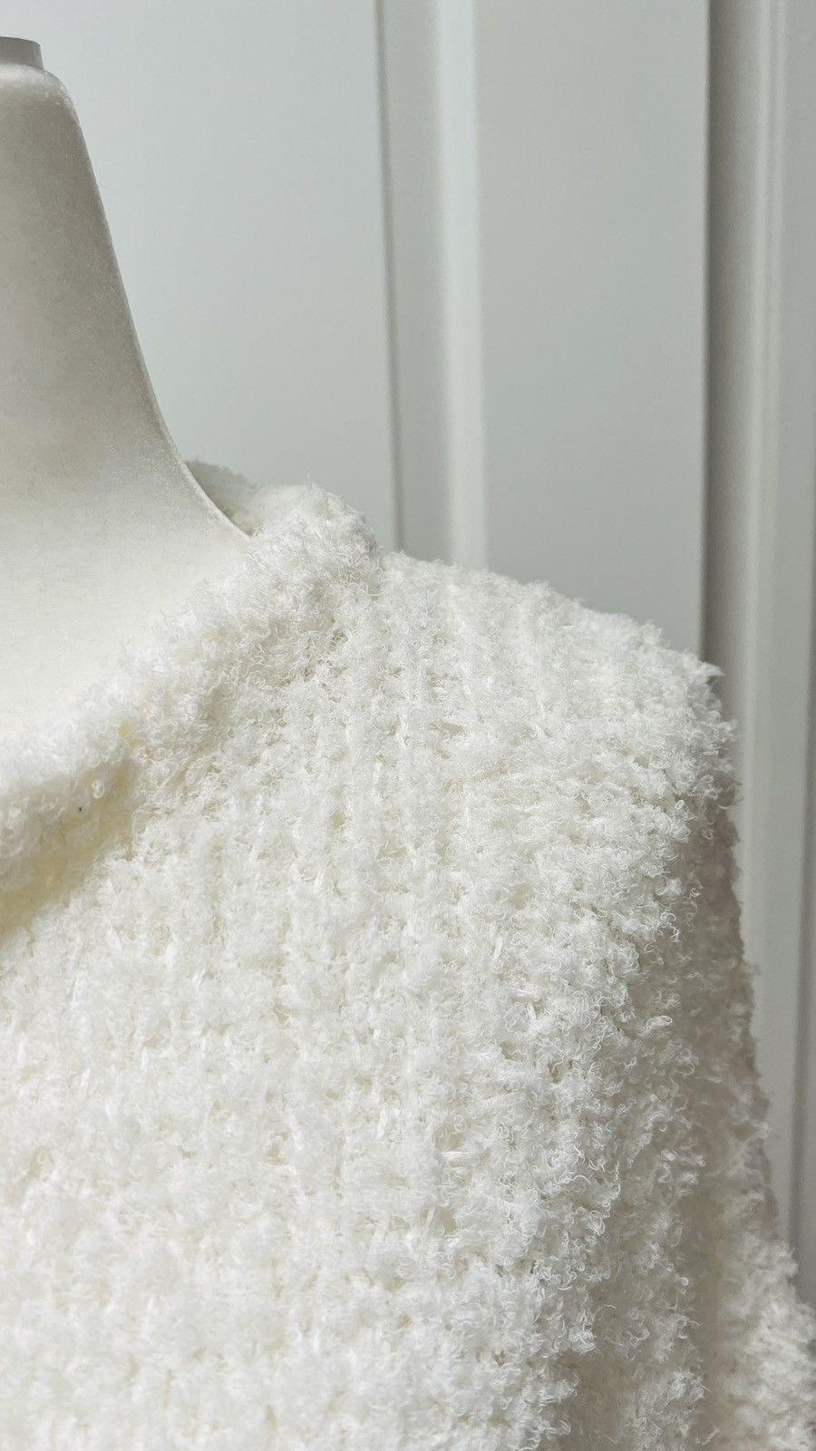 Helmut Lang NWOT White Lofty Cord Elongated Sweater XS/S Size US S / EU 44-46 / 1 - 9 Thumbnail