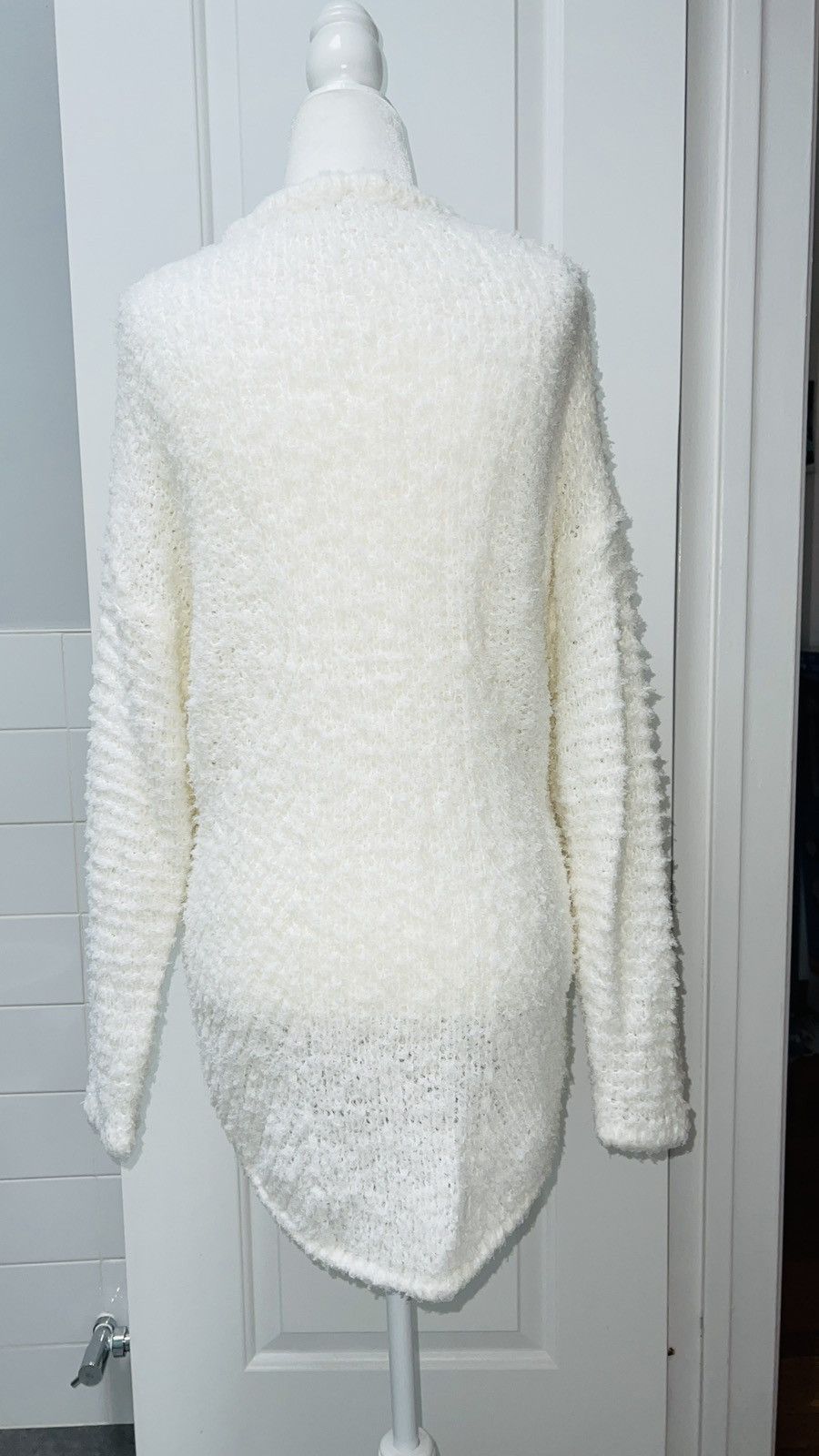 Helmut Lang NWOT White Lofty Cord Elongated Sweater XS/S Size US S / EU 44-46 / 1 - 11 Thumbnail