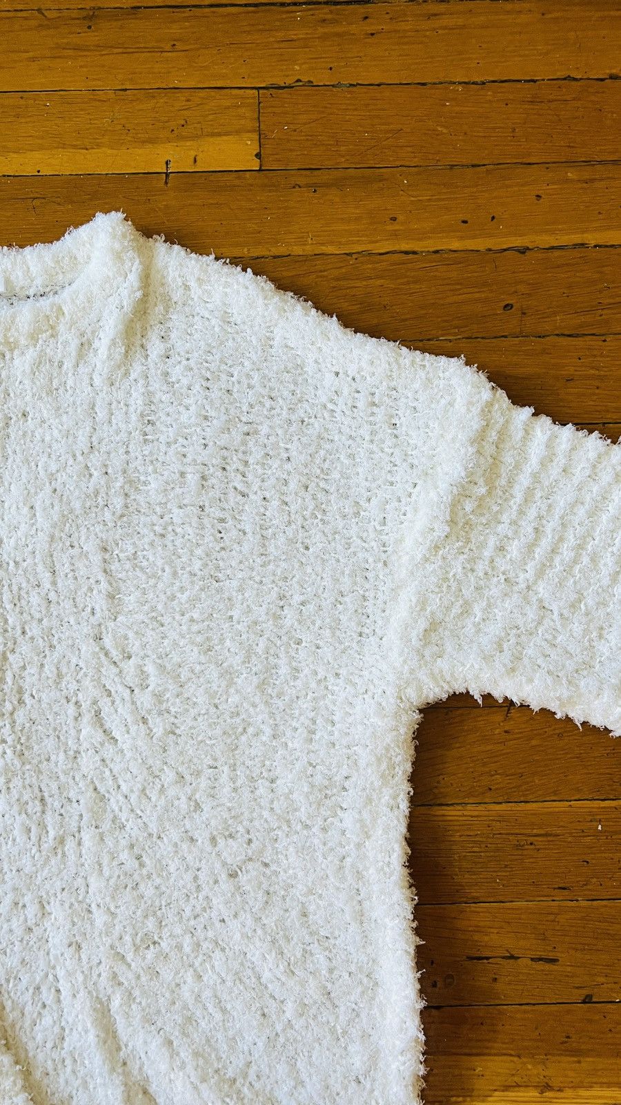 Helmut Lang NWOT White Lofty Cord Elongated Sweater XS/S Size US S / EU 44-46 / 1 - 20 Thumbnail
