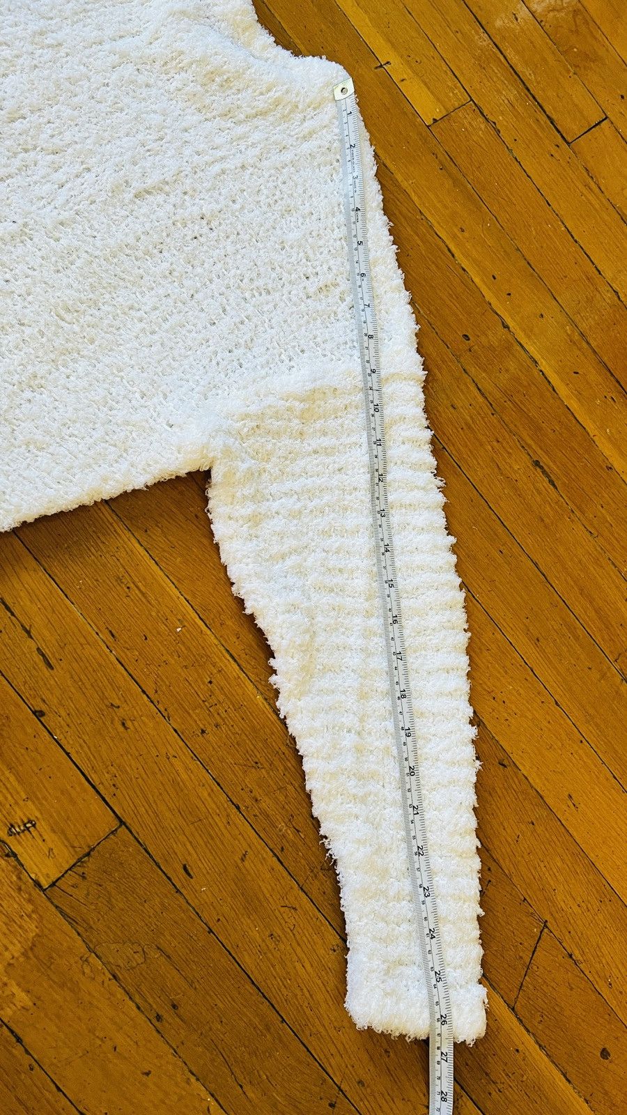 Helmut Lang NWOT White Lofty Cord Elongated Sweater XS/S Size US S / EU 44-46 / 1 - 17 Thumbnail