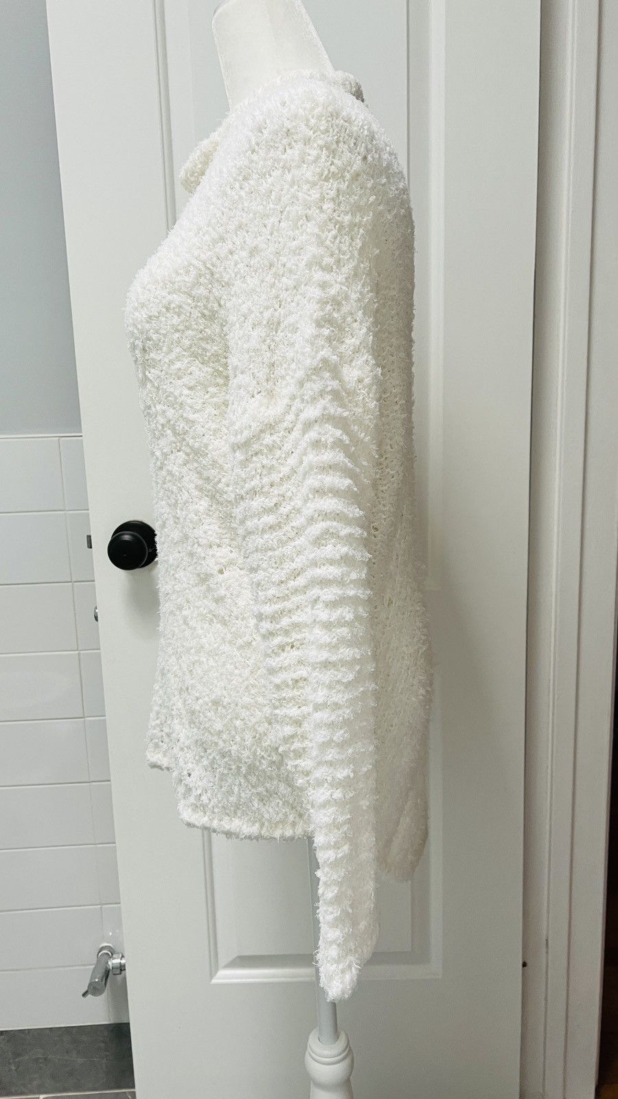 Helmut Lang NWOT White Lofty Cord Elongated Sweater XS/S Size US S / EU 44-46 / 1 - 8 Thumbnail