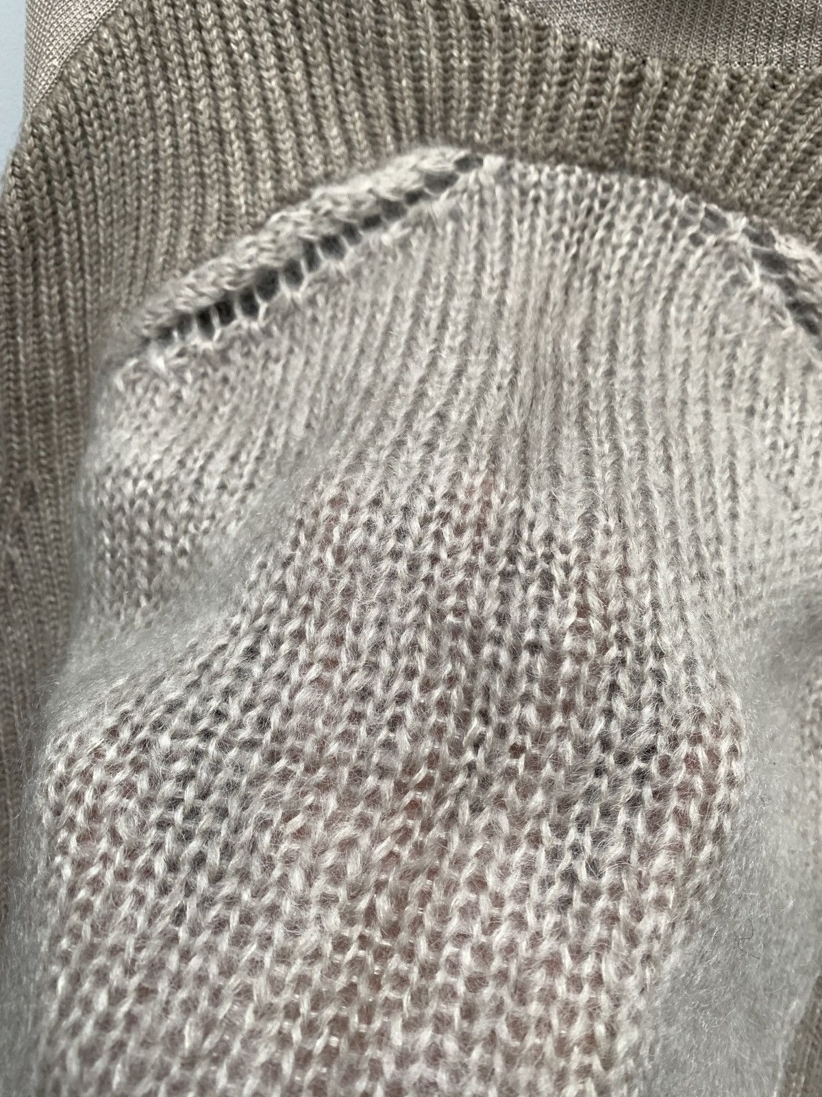 Helmut Lang NWOT variegated multi texture turtle neck sweater XS / S Size US S / EU 44-46 / 1 - 16 Thumbnail