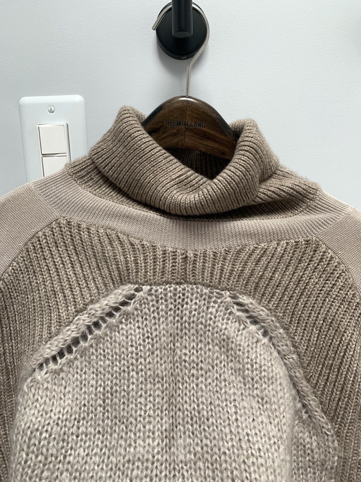 Helmut Lang NWOT variegated multi texture turtle neck sweater XS / S Size US S / EU 44-46 / 1 - 15 Thumbnail