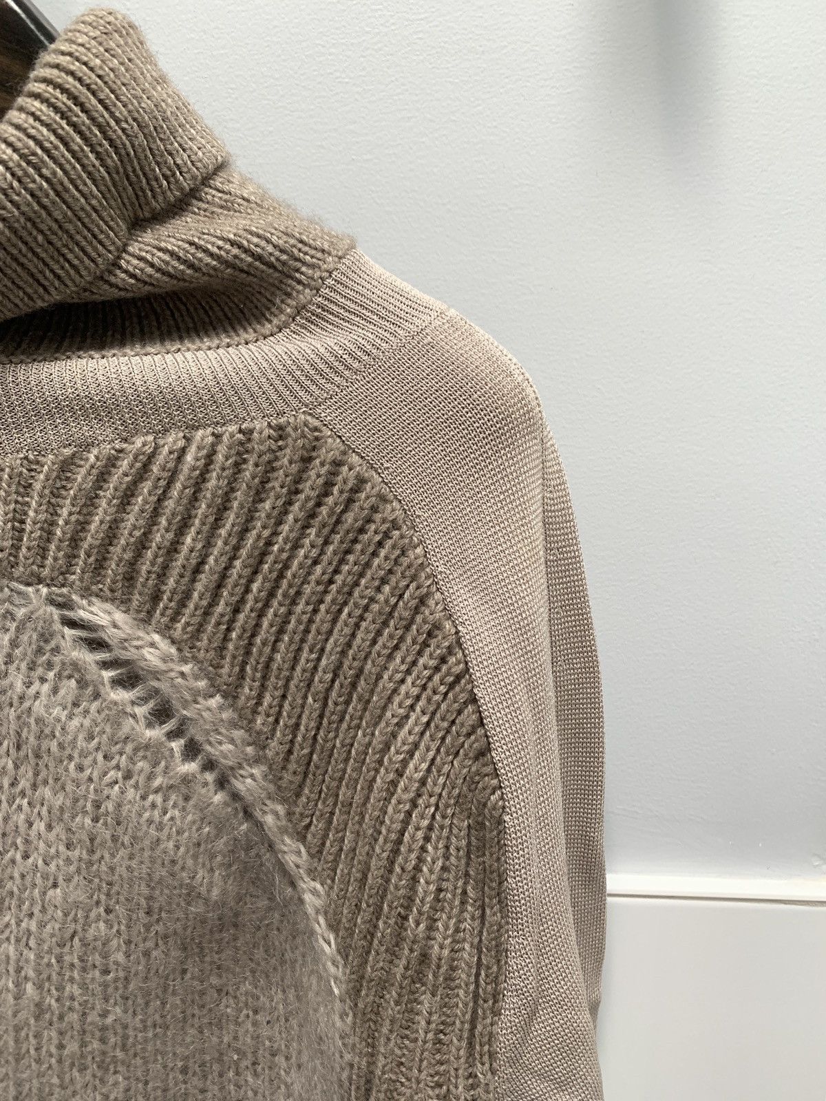 Helmut Lang NWOT variegated multi texture turtle neck sweater XS / S Size US S / EU 44-46 / 1 - 17 Thumbnail