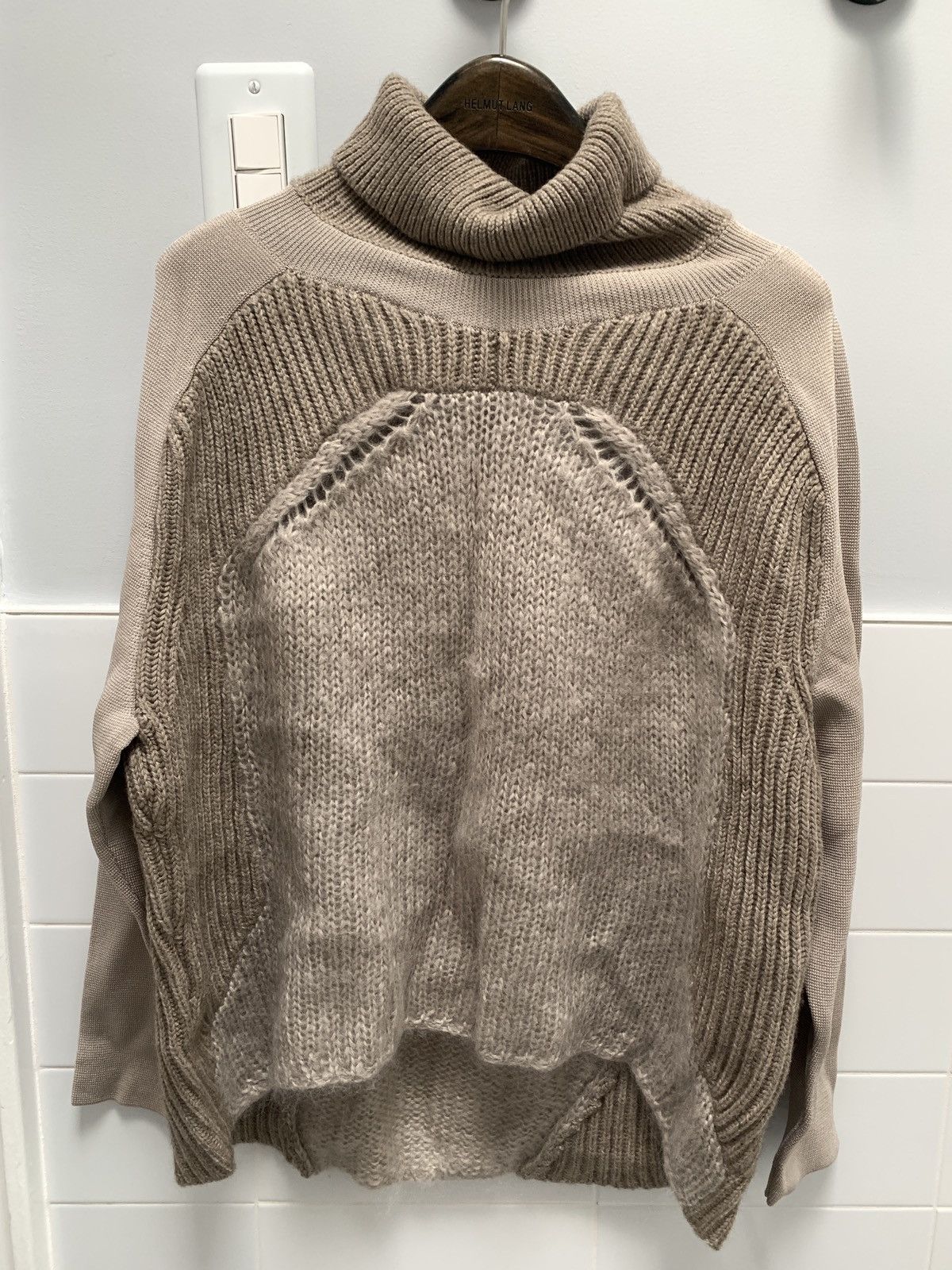 Helmut Lang NWOT variegated multi texture turtle neck sweater XS / S Size US S / EU 44-46 / 1 - 13 Thumbnail