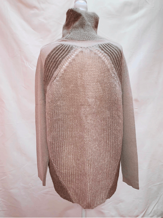 Helmut Lang NWOT variegated multi texture turtle neck sweater XS / S Size US S / EU 44-46 / 1 - 10 Thumbnail