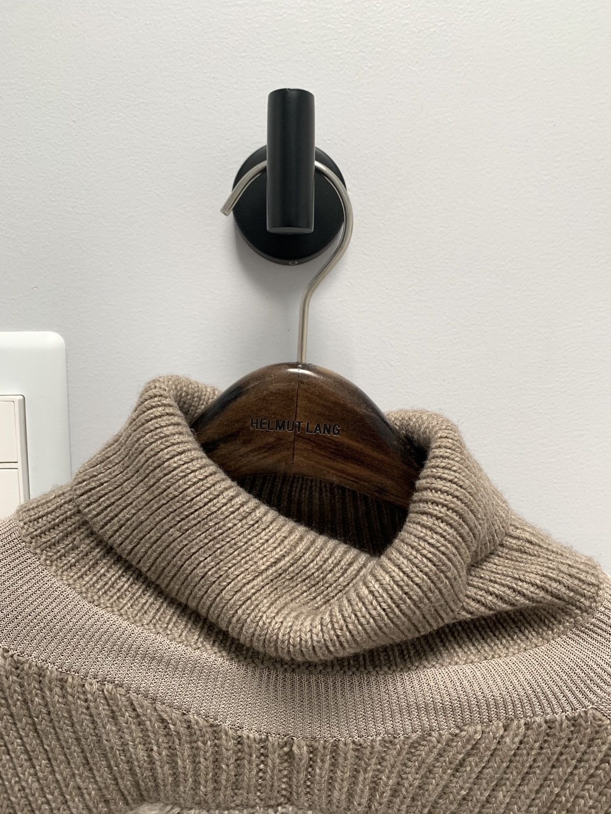 Helmut Lang NWOT variegated multi texture turtle neck sweater XS / S Size US S / EU 44-46 / 1 - 14 Thumbnail