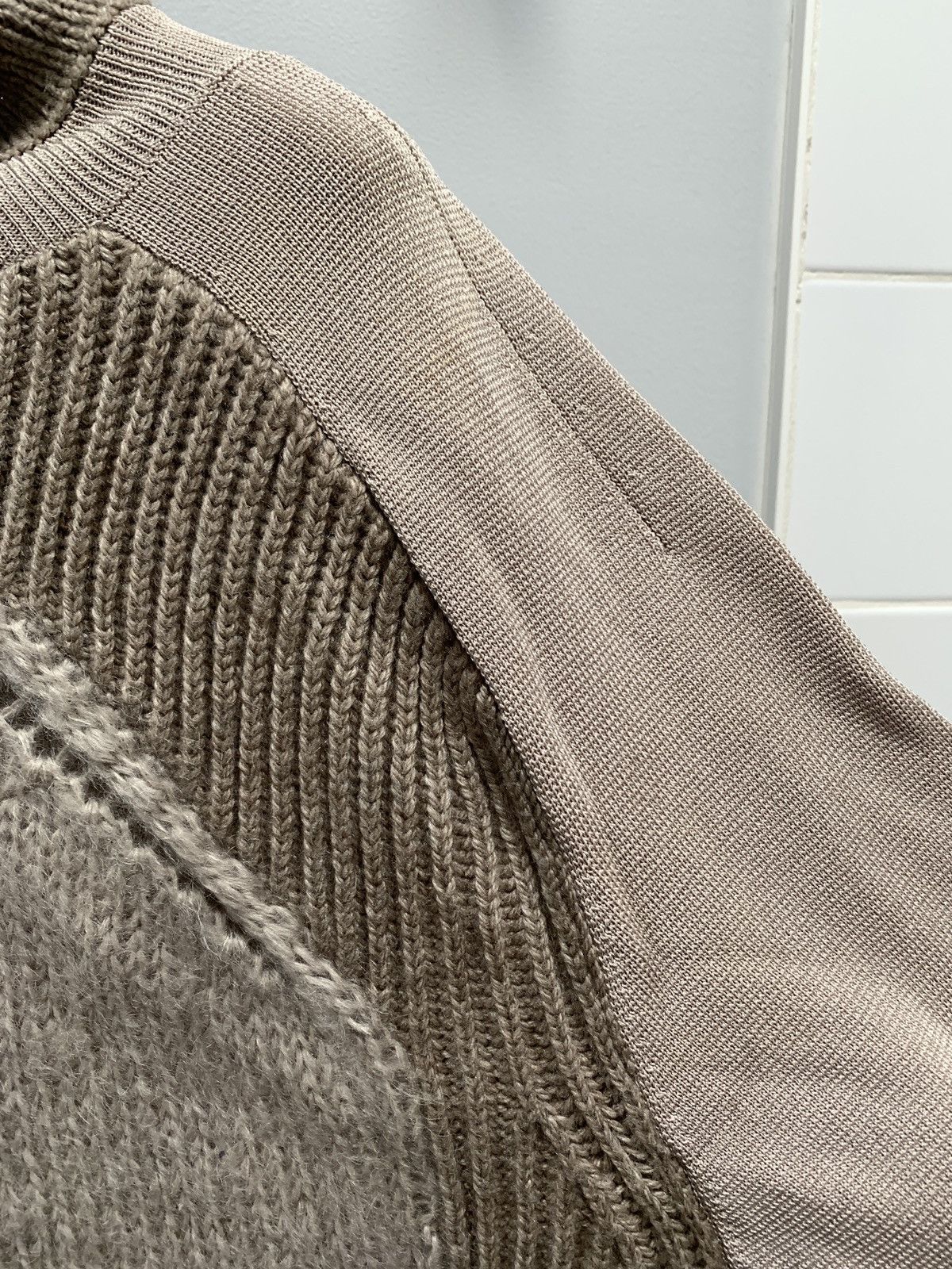 Helmut Lang NWOT variegated multi texture turtle neck sweater XS / S Size US S / EU 44-46 / 1 - 18 Thumbnail