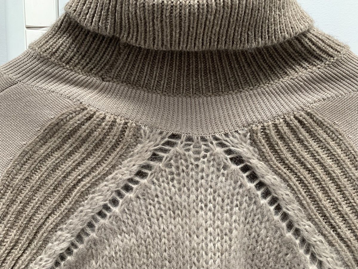 Helmut Lang NWOT variegated multi texture turtle neck sweater XS / S Size US S / EU 44-46 / 1 - 23 Thumbnail