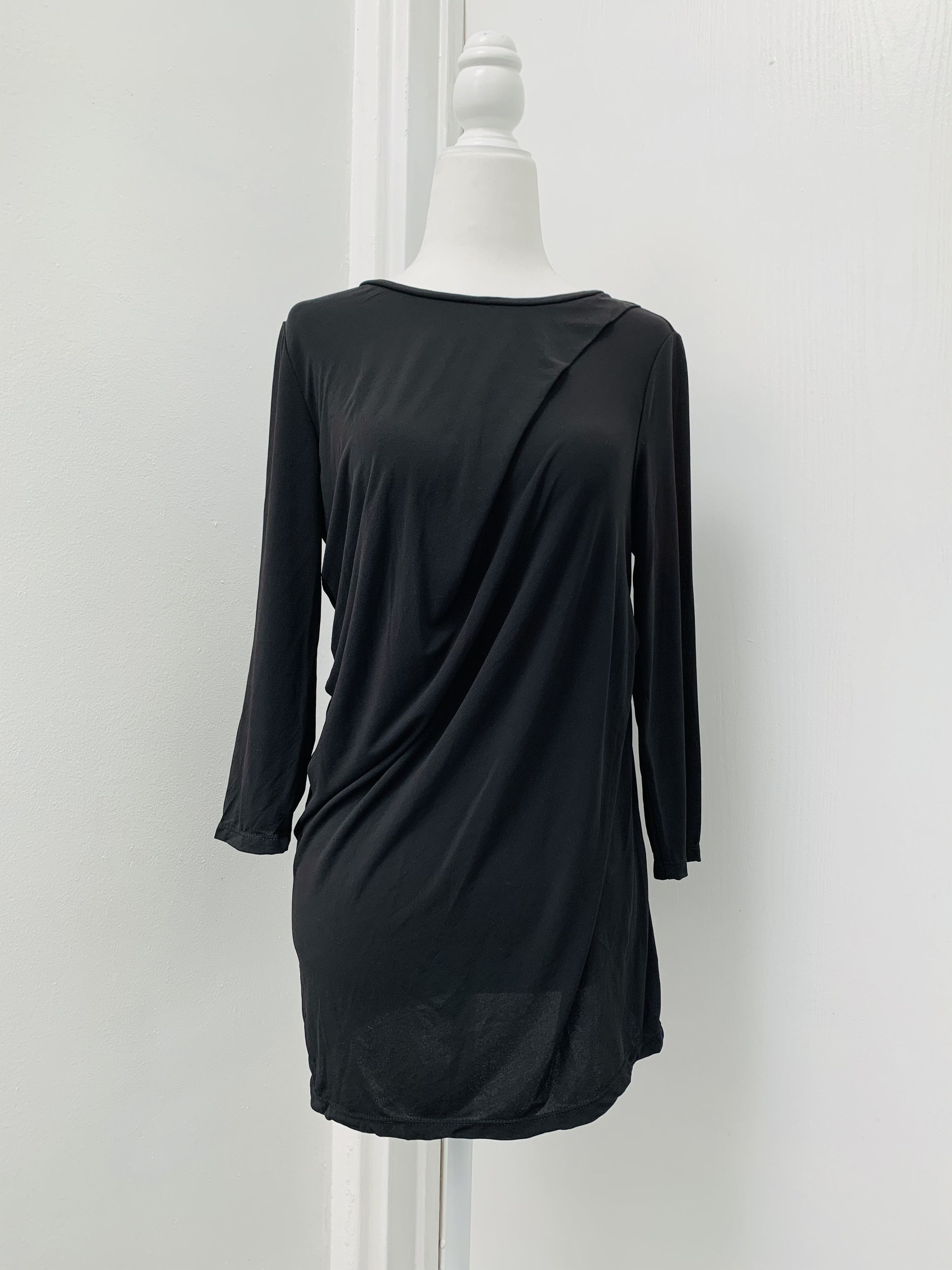 Helmut Lang NWOT Asymmetrical Draped Shirt XS / S Size US S / EU 44-46 / 1 - 2 Thumbnail