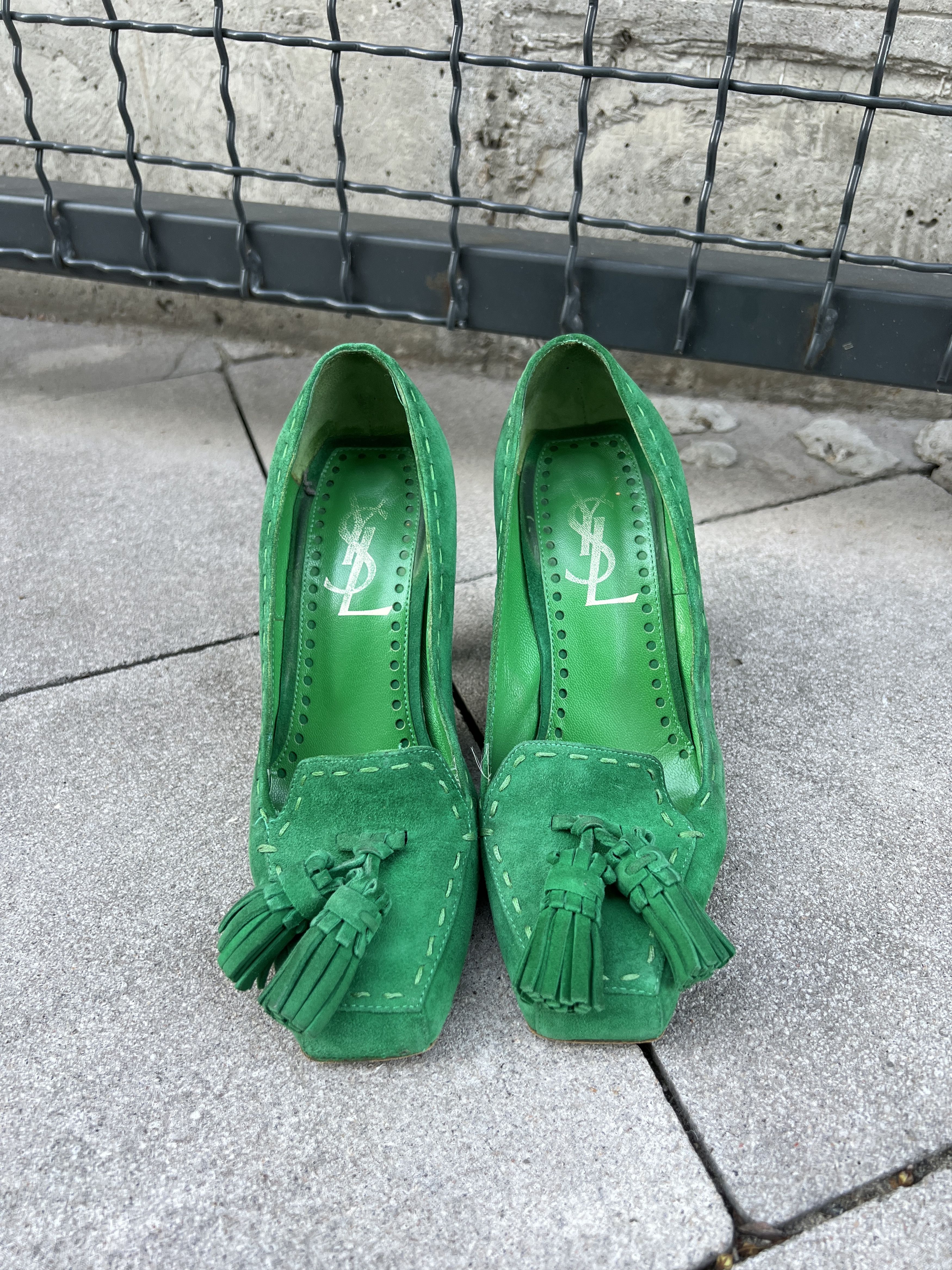 Yves Saint Laurent Vintage Yves Saint Laurent Heels Size US 5 / IT 35 - 6 Thumbnail