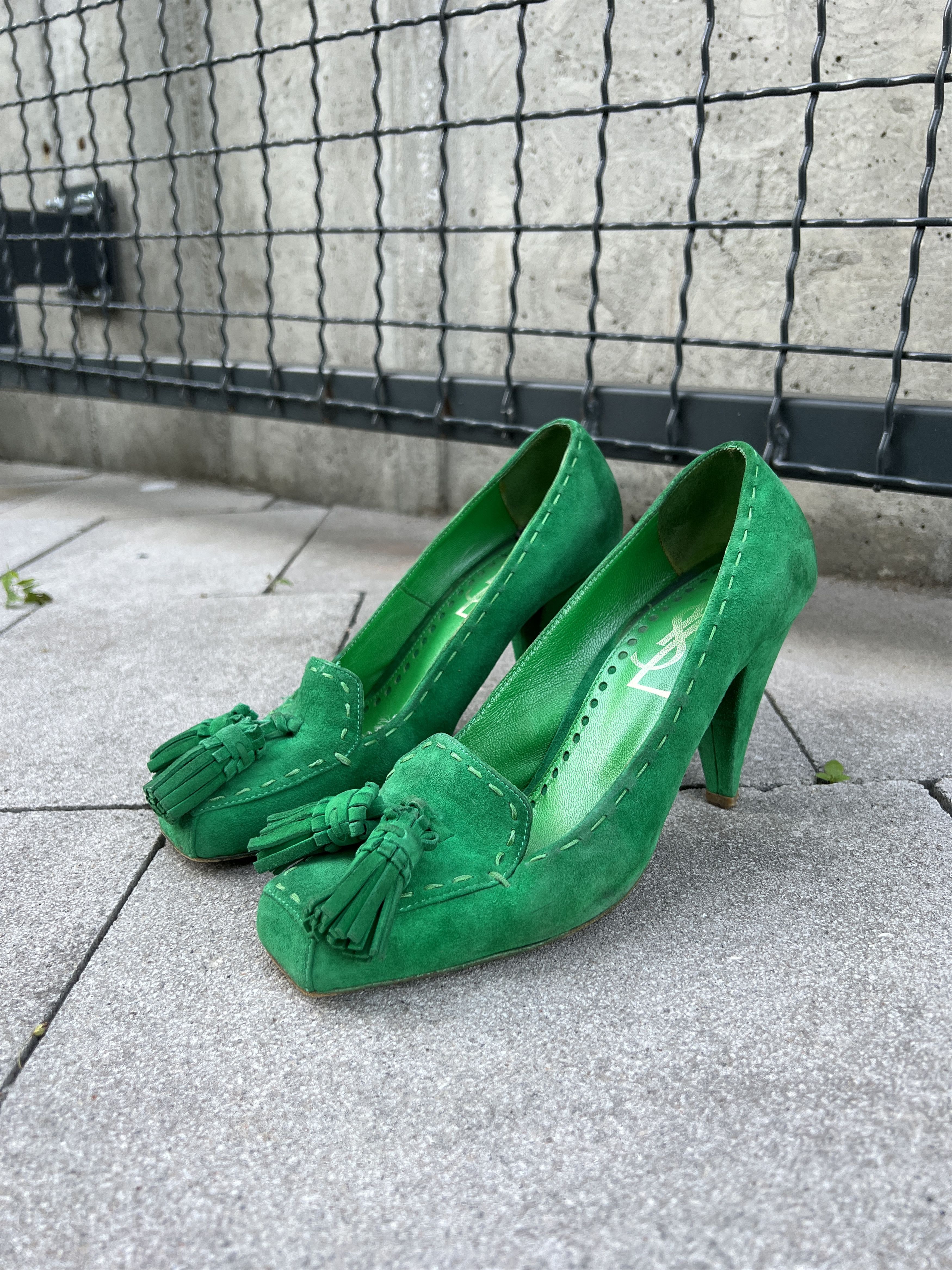 Yves Saint Laurent Vintage Yves Saint Laurent Heels Size US 5 / IT 35 - 1 Thumbnail