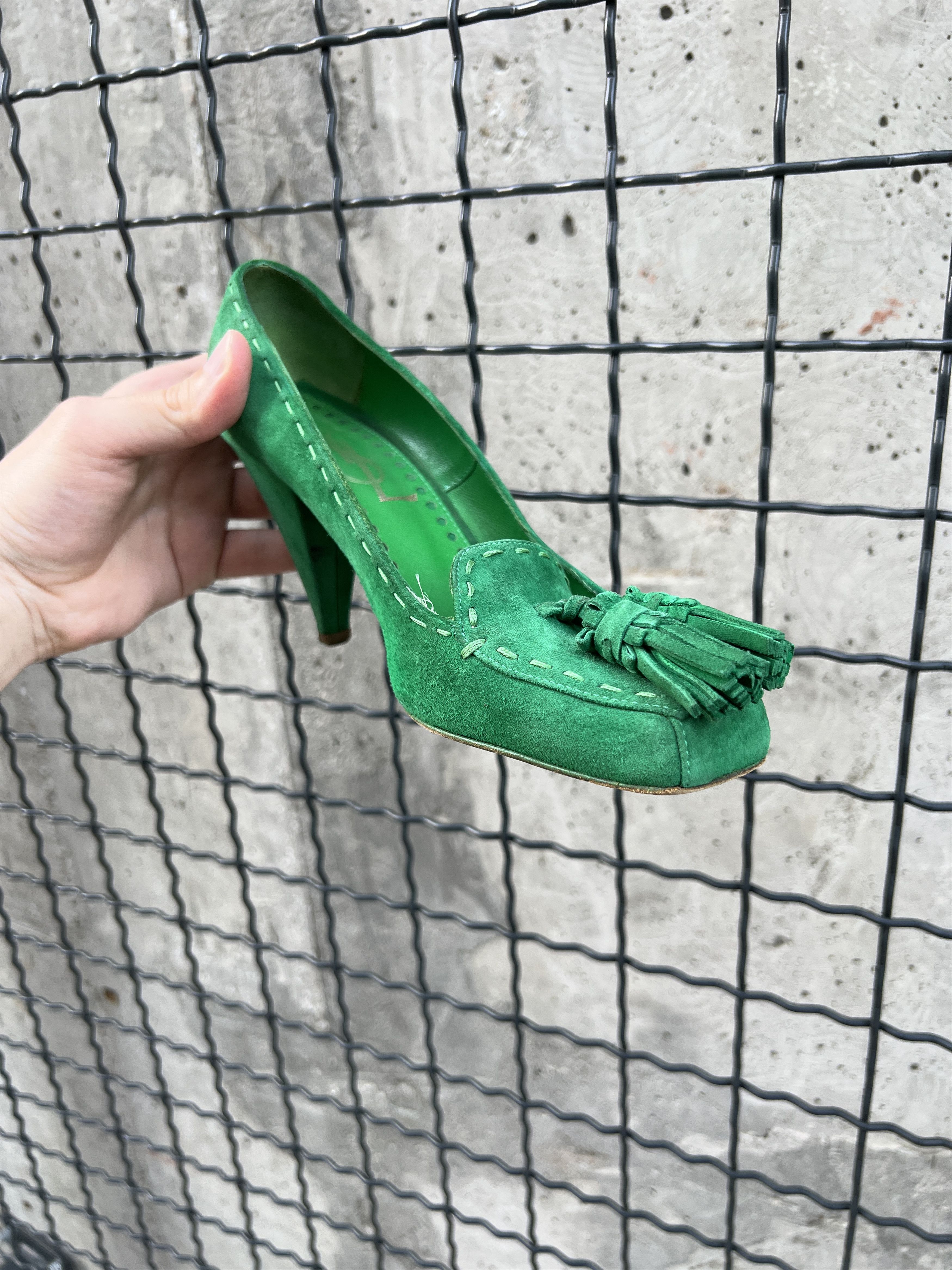 Yves Saint Laurent Vintage Yves Saint Laurent Heels Size US 5 / IT 35 - 15 Thumbnail