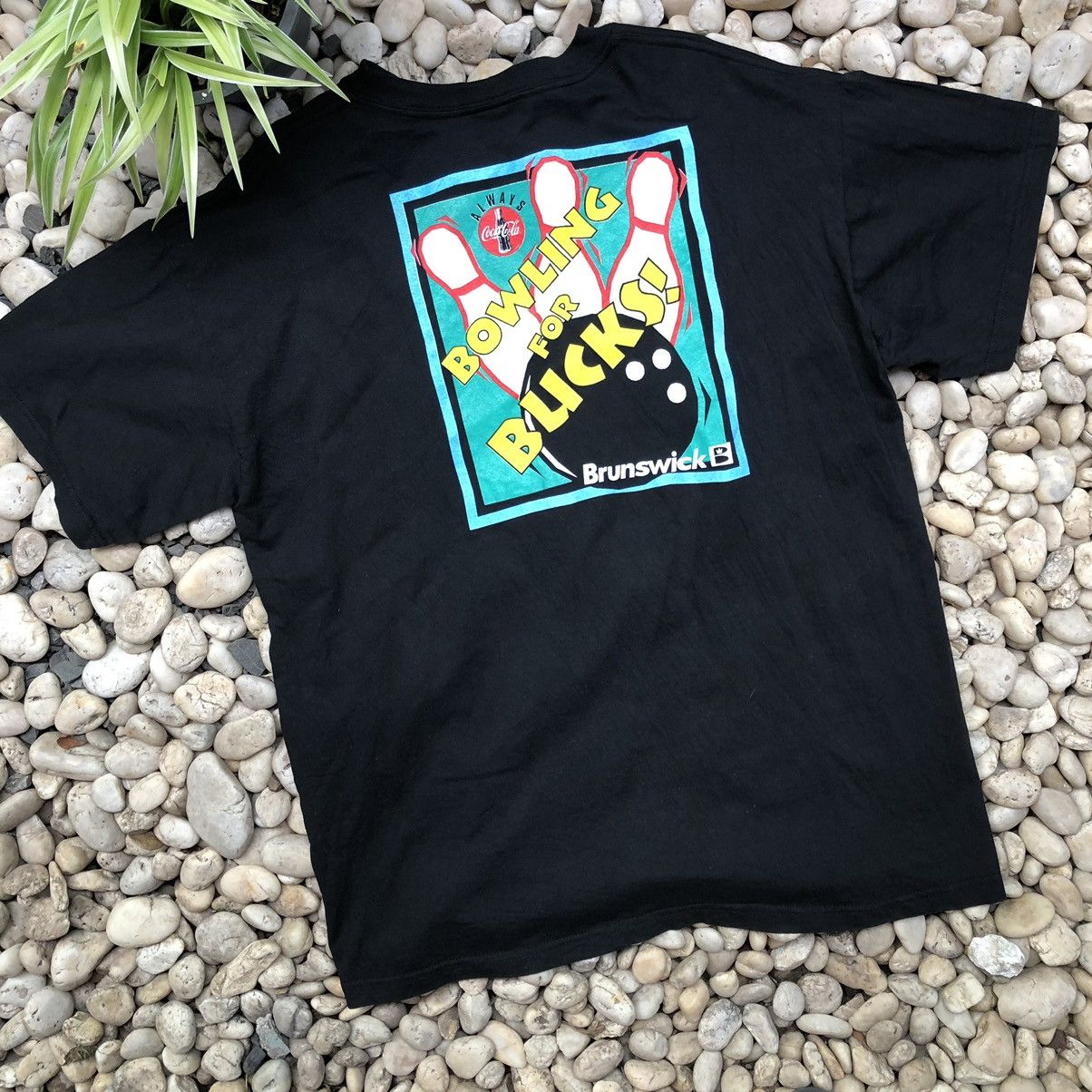 Vintage Vintage bowlingforbucks coca cola 90s Size US XL / EU 56 / 4 - 1 Thumbnail