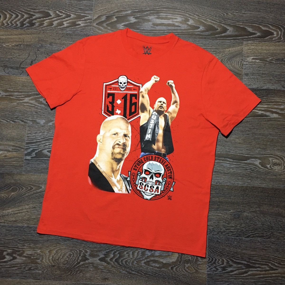 WWE WWE WWF Stone Cold Steve Austin Era Attitude Graphic T-Shirt Size US L / EU 52-54 / 3 - 1 Thumbnail