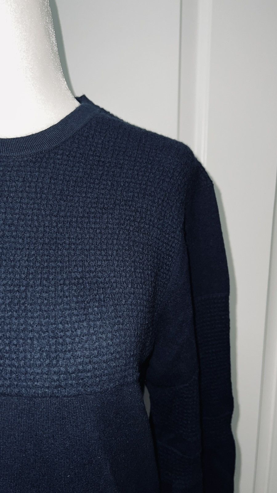 Helmut Lang Helmut Lang NWOT Indigo Graphic pullover Size US S / EU 44-46 / 1 - 5 Thumbnail