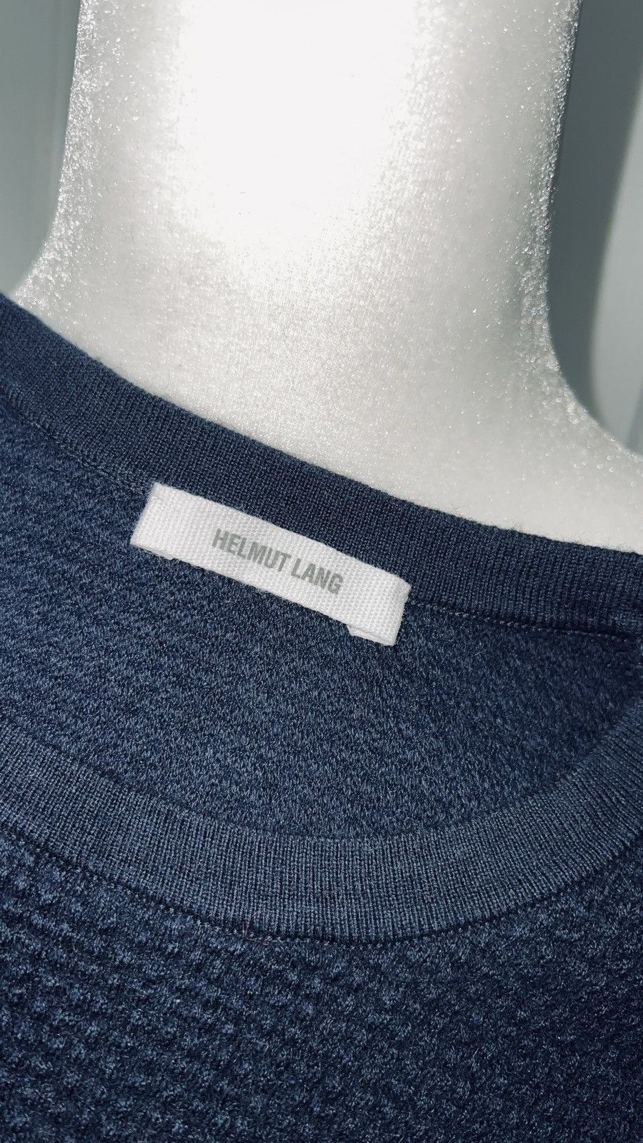 Helmut Lang Helmut Lang NWOT Indigo Graphic pullover Size US S / EU 44-46 / 1 - 12 Thumbnail