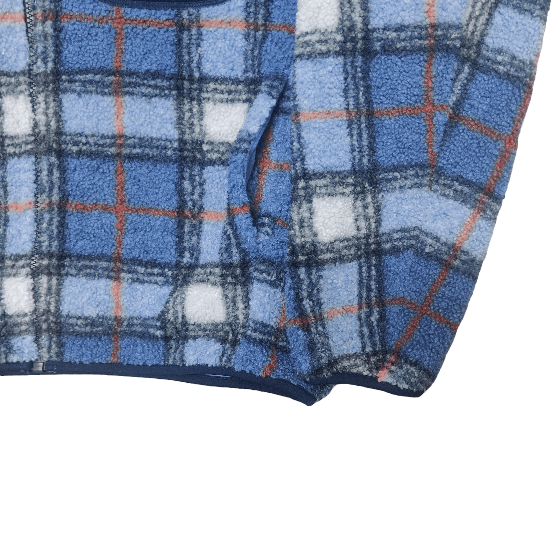 JW Anderson × Uniqlo J.W.Anderson Uniqlo Plaid Fleece Jacket Zip Up Size US L / EU 52-54 / 3 - 5 Thumbnail