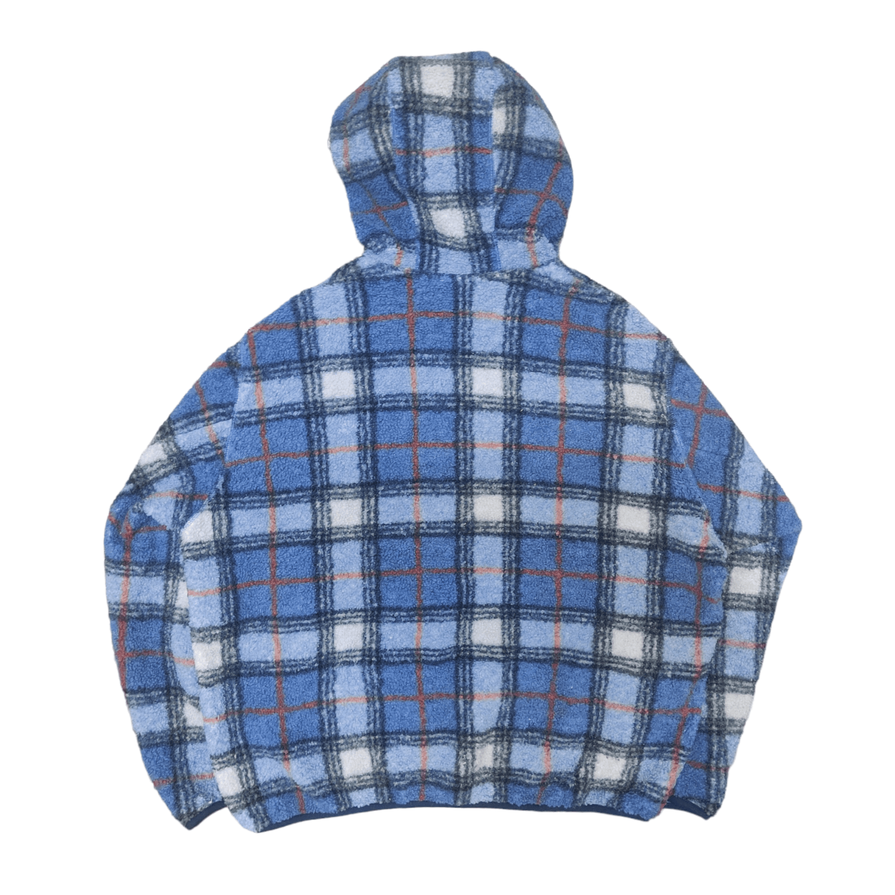 JW Anderson × Uniqlo J.W.Anderson Uniqlo Plaid Fleece Jacket Zip Up Size US L / EU 52-54 / 3 - 9 Thumbnail
