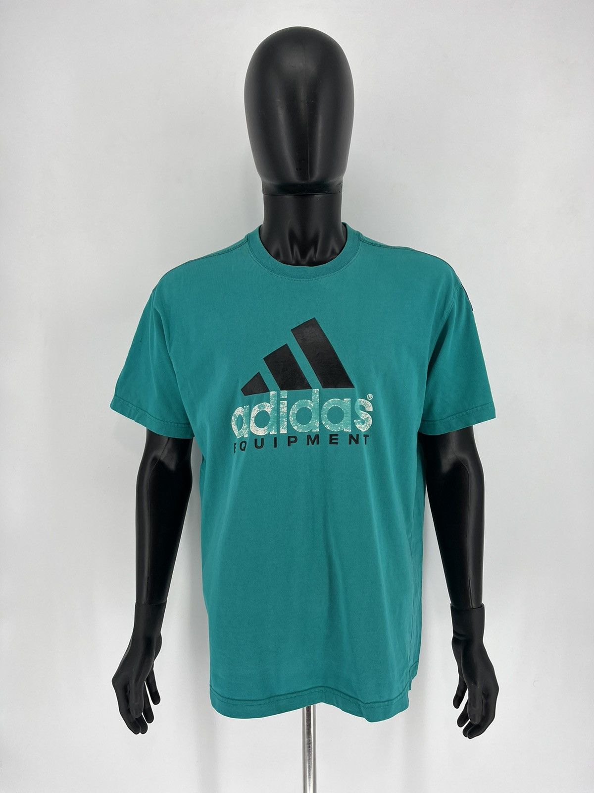 Adidas × Vintage Vintage Y2K Adidas Equipment 90s Big Logo Size US L / EU 52-54 / 3 - 3 Thumbnail