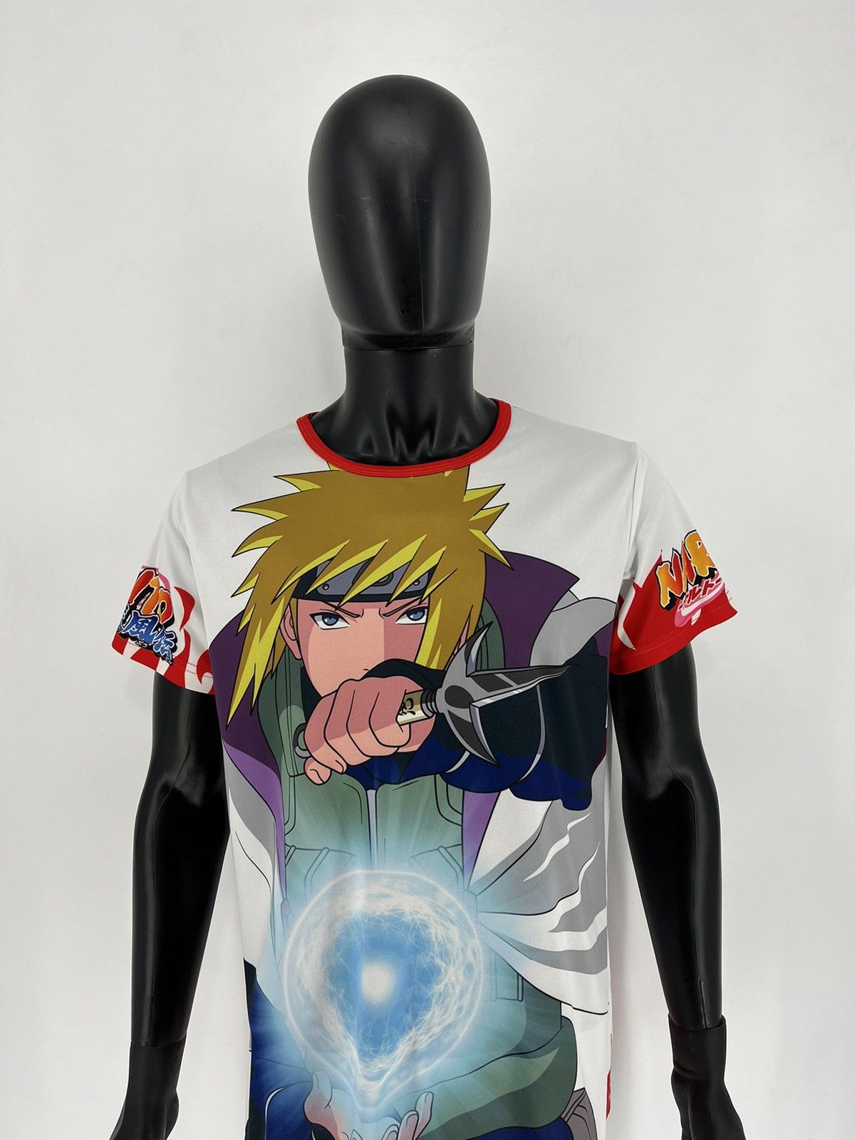 Anime Vintage Y2K Naruto Anime Manga Hall T-shirt 4 Hokage Size US XL / EU 56 / 4 - 1 Thumbnail