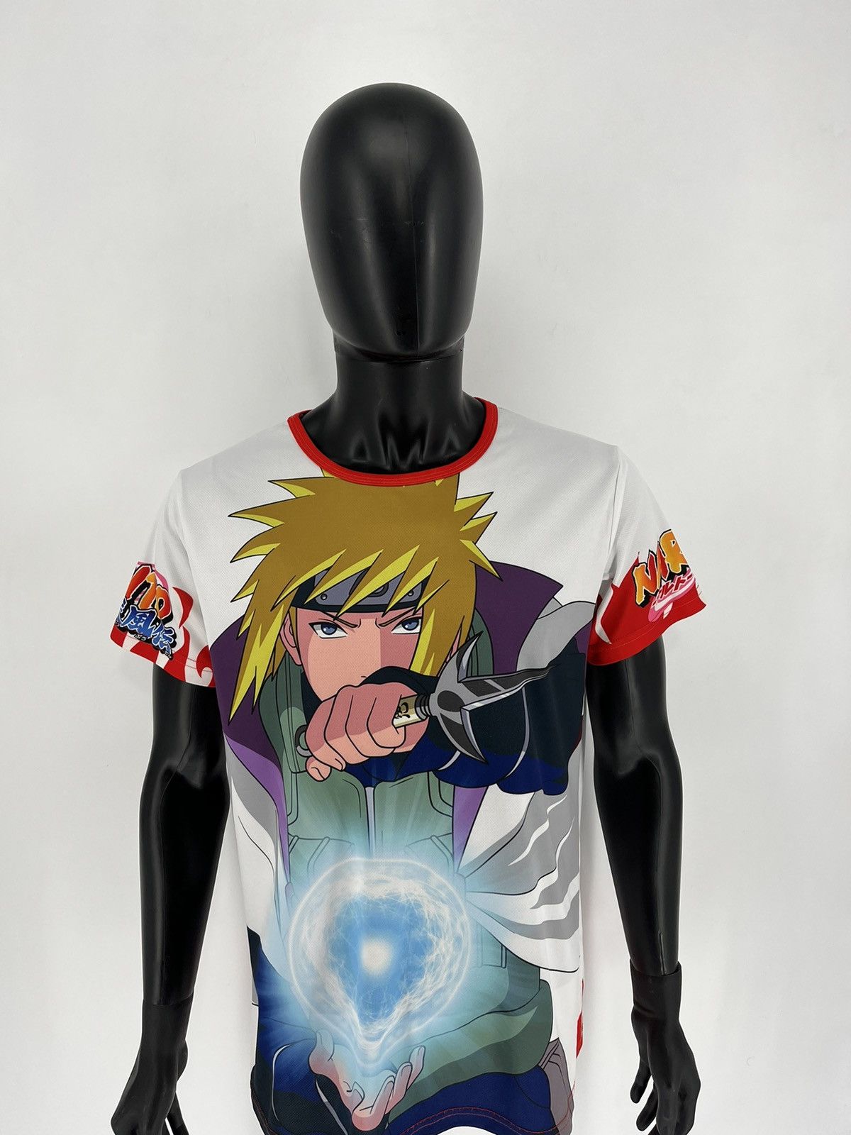 Anime Vintage Y2K Naruto Anime Manga Hall T-shirt 4 Hokage Size US XL / EU 56 / 4 - 5 Thumbnail
