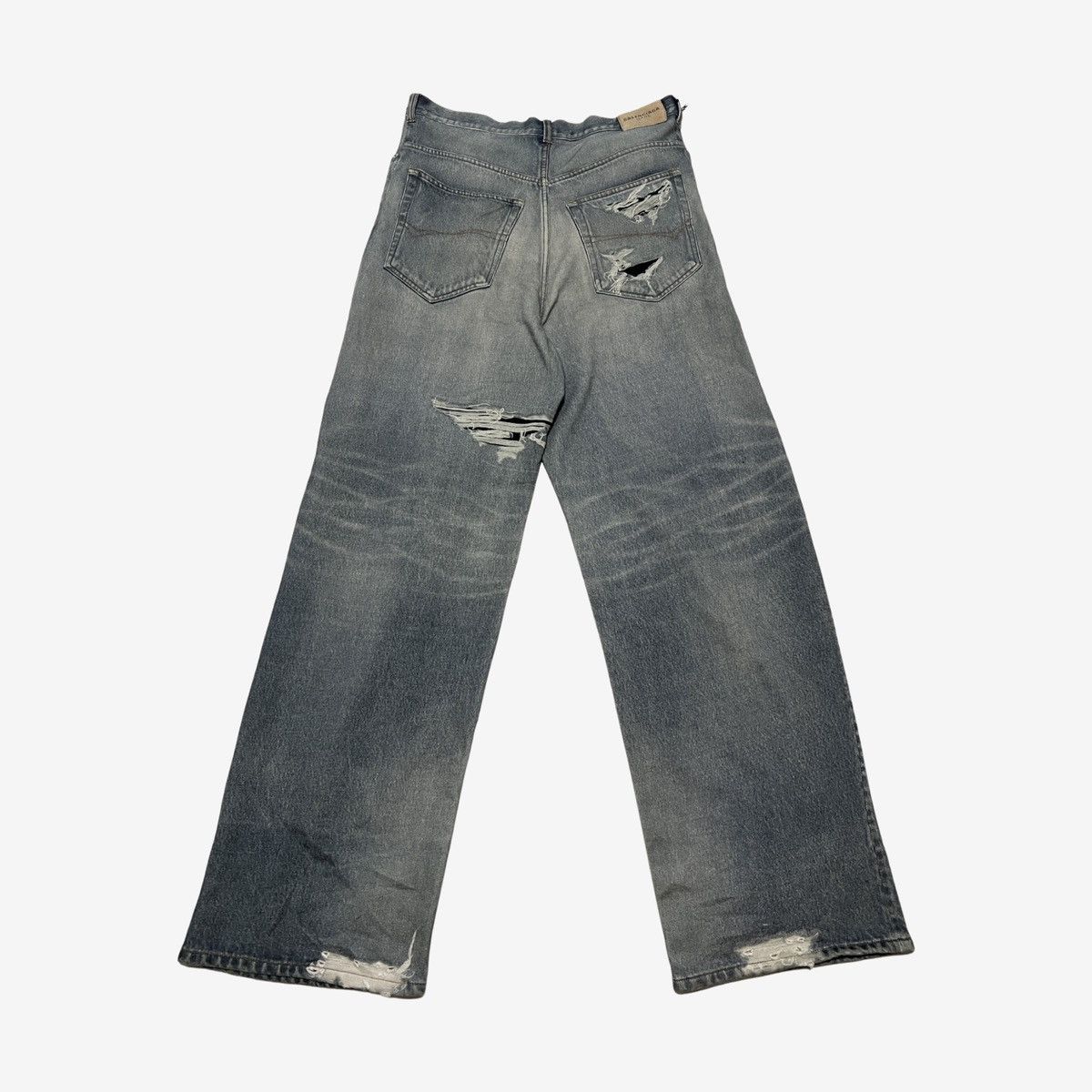 Balenciaga Balenciaga Trompe L'oeil Sweatpants SZ.M Size US 32 / EU 48 - 2 Thumbnail