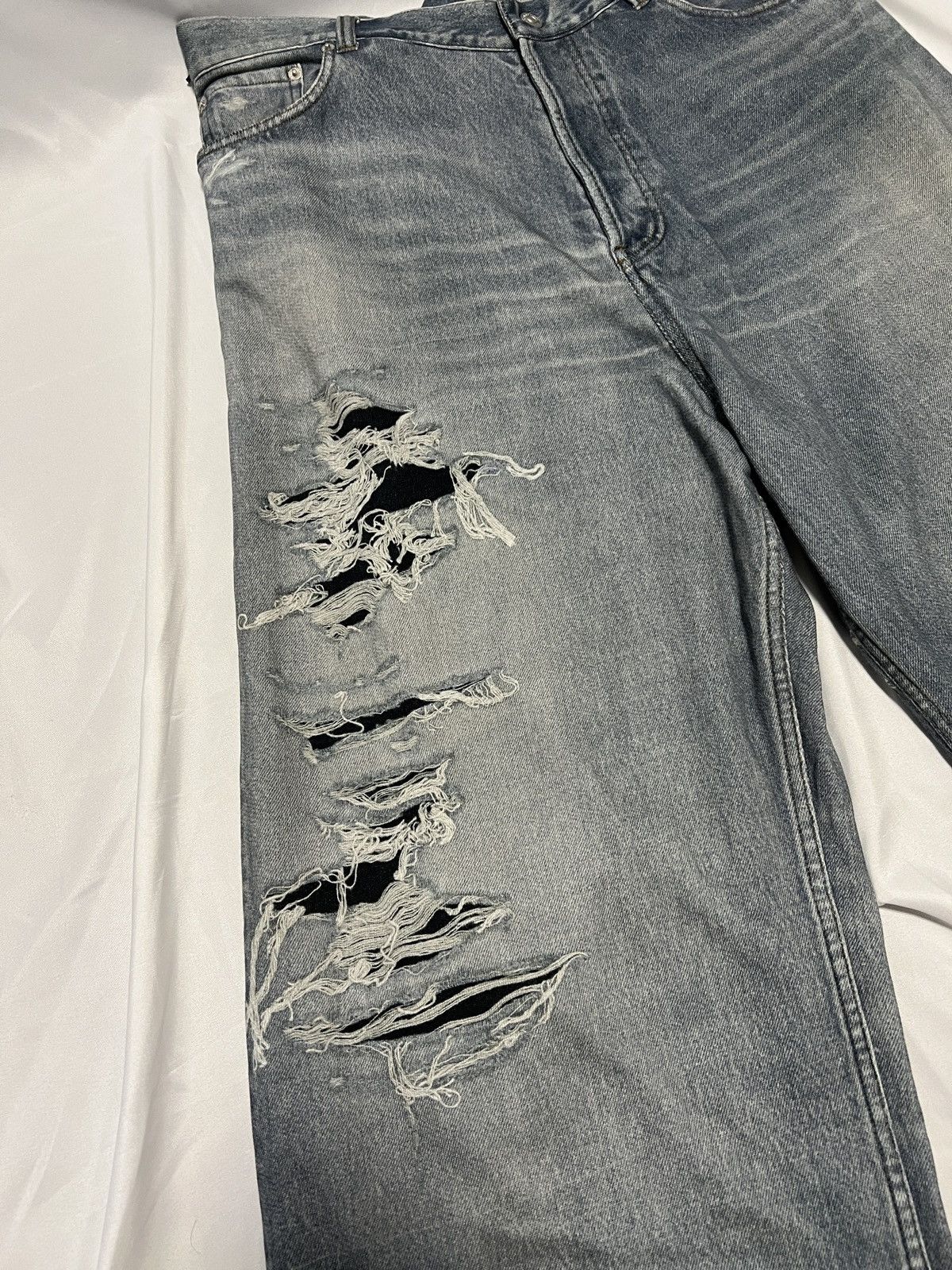 Balenciaga Balenciaga Trompe L'oeil Sweatpants SZ.M Size US 32 / EU 48 - 4 Thumbnail