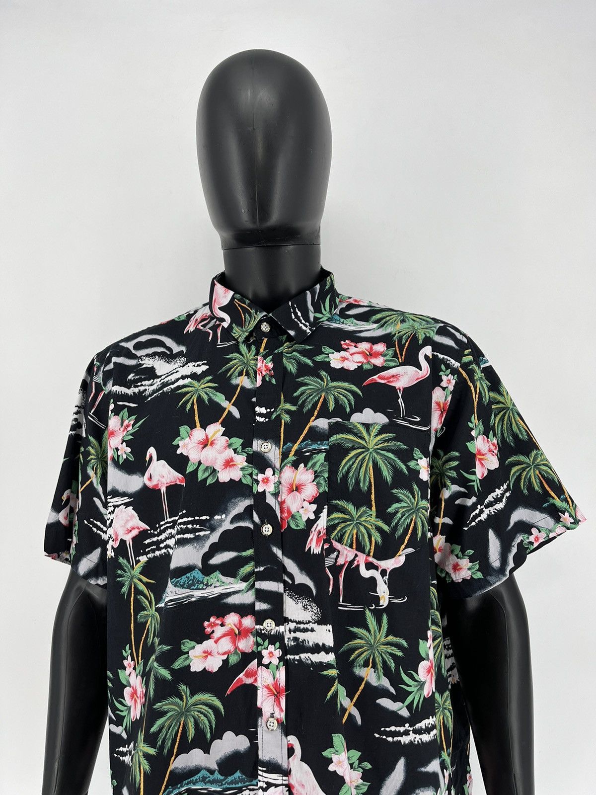 Vintage Vintage Y2K Art Streetwear Hawaiian Travis Scott style Size US XXL / EU 58 / 5 - 6 Thumbnail