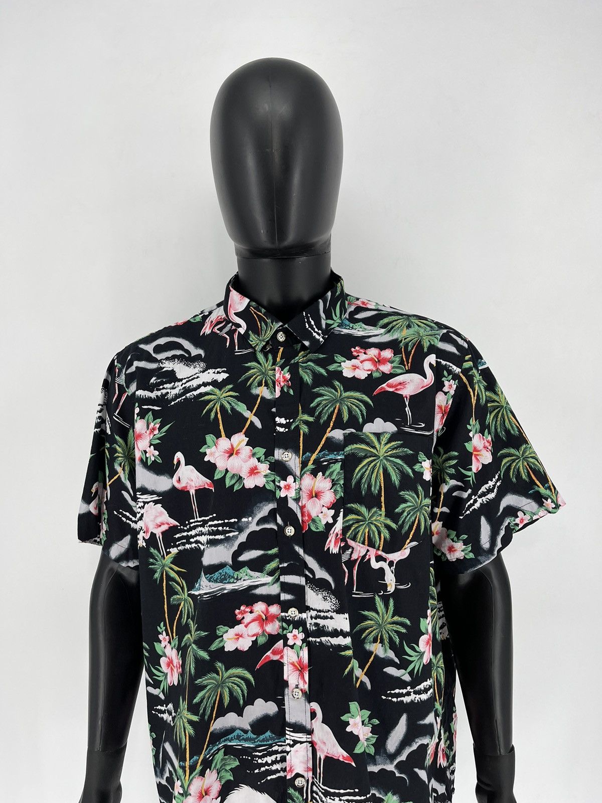 Vintage Vintage Y2K Art Streetwear Hawaiian Travis Scott style Size US XXL / EU 58 / 5 - 1 Thumbnail