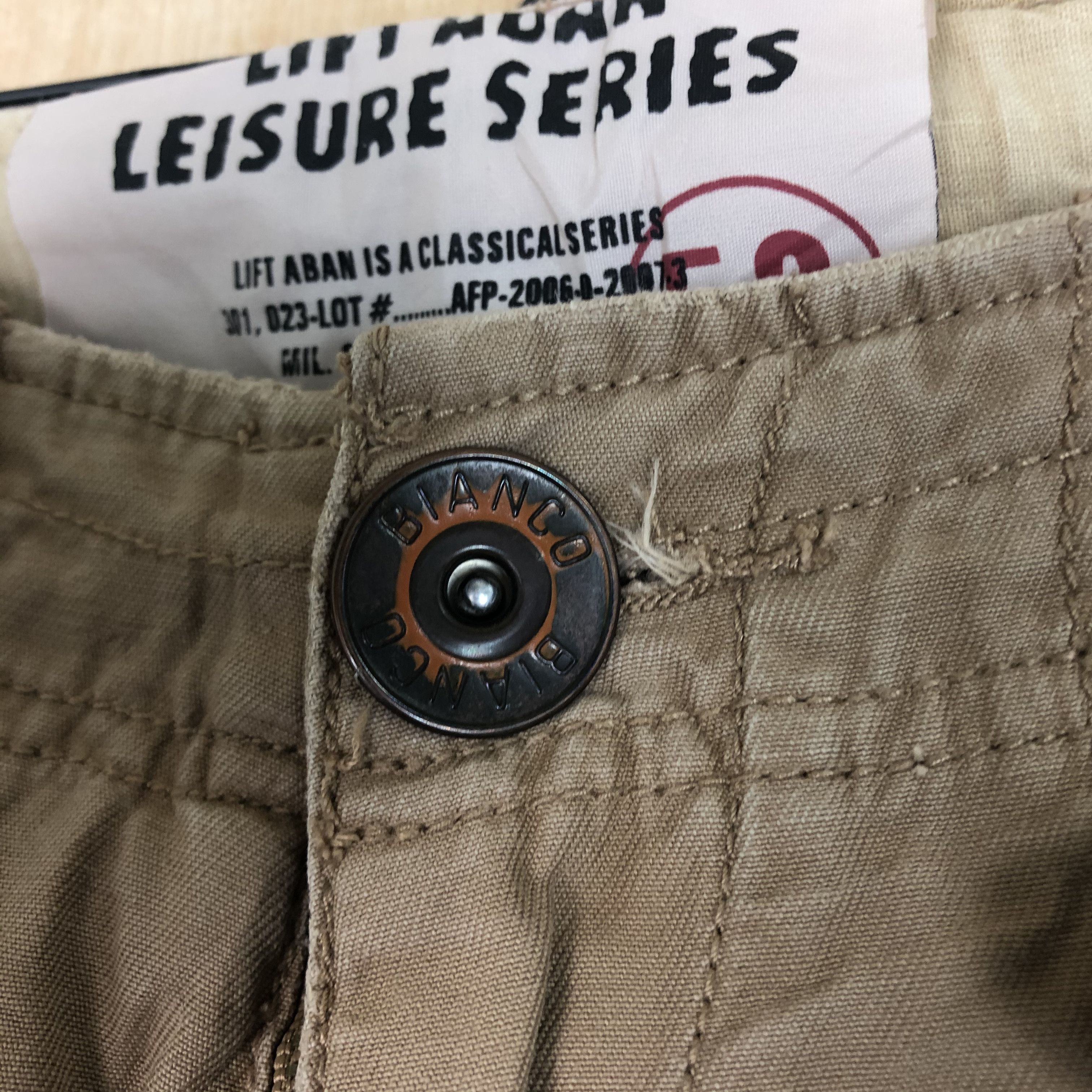 Japanese Brand DLL leisure utility cargo pants like ralph lauren #c013 Size US 28 / EU 44 - 9 Thumbnail