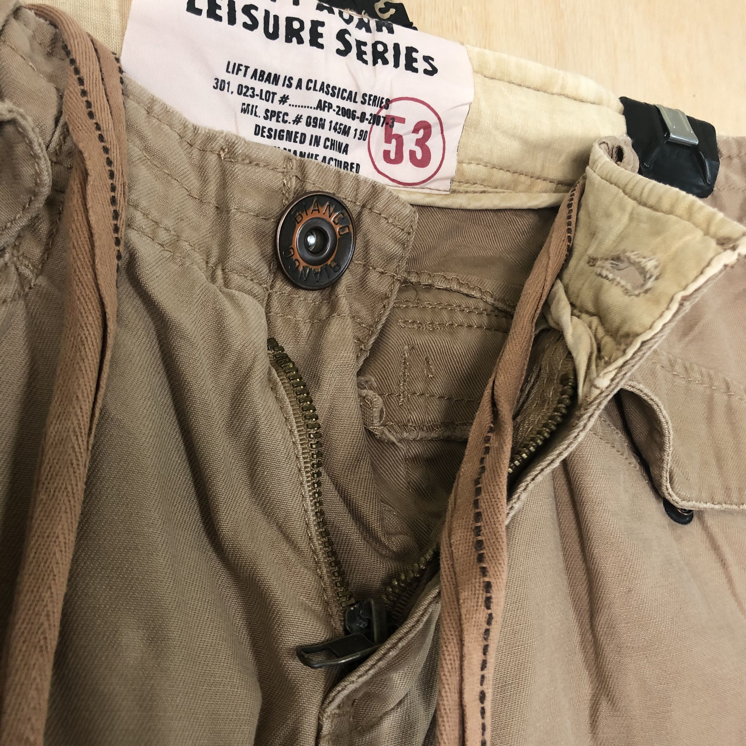 Japanese Brand DLL leisure utility cargo pants like ralph lauren #c013 Size US 28 / EU 44 - 10 Thumbnail