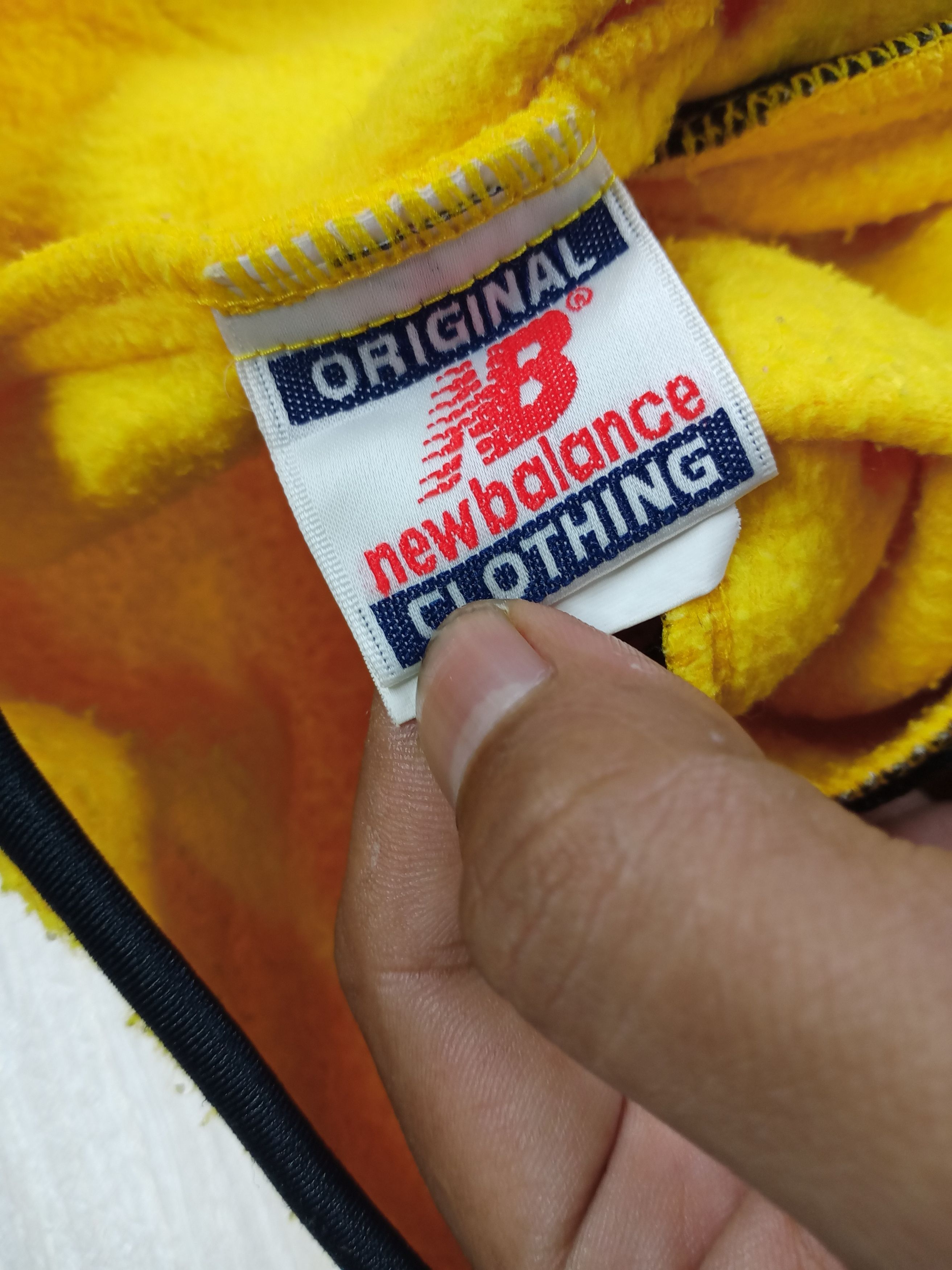 New Balance Vintage New Balance Small Logo Half Zipper Fleece Size US L / EU 52-54 / 3 - 3 Thumbnail
