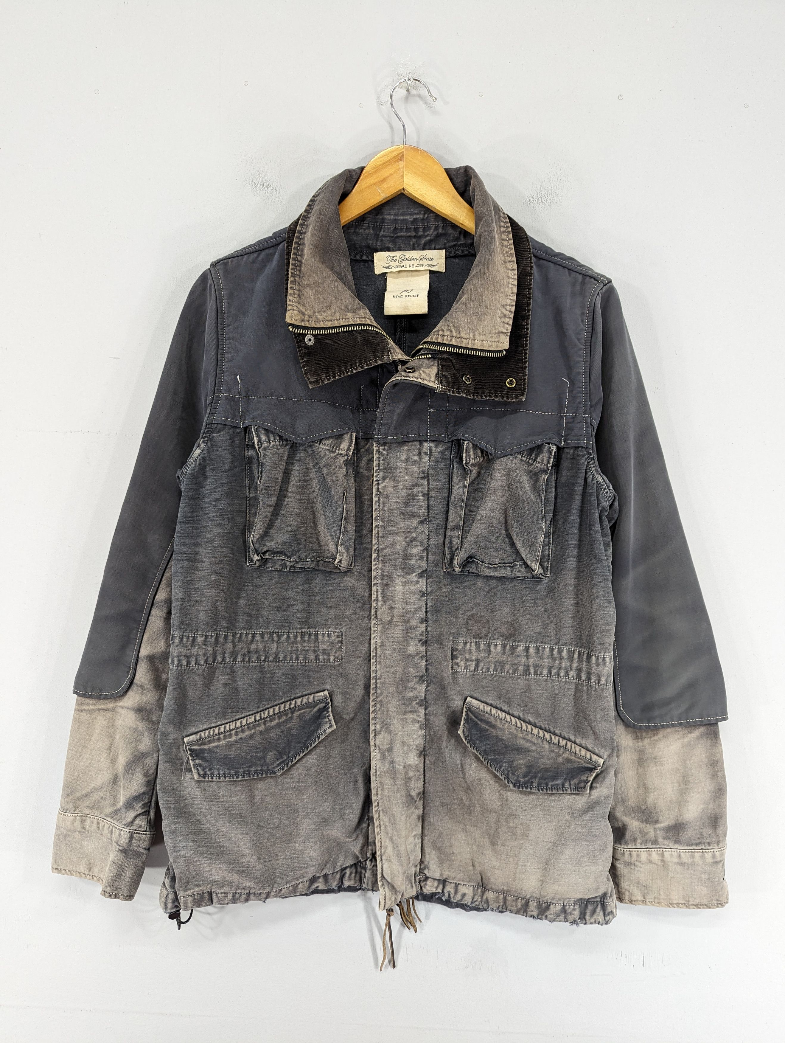 Remi Relief 🔥RARE🔥Remi Relief Multipocket Distressed Jacket Size US M / EU 48-50 / 2 - 1 Thumbnail