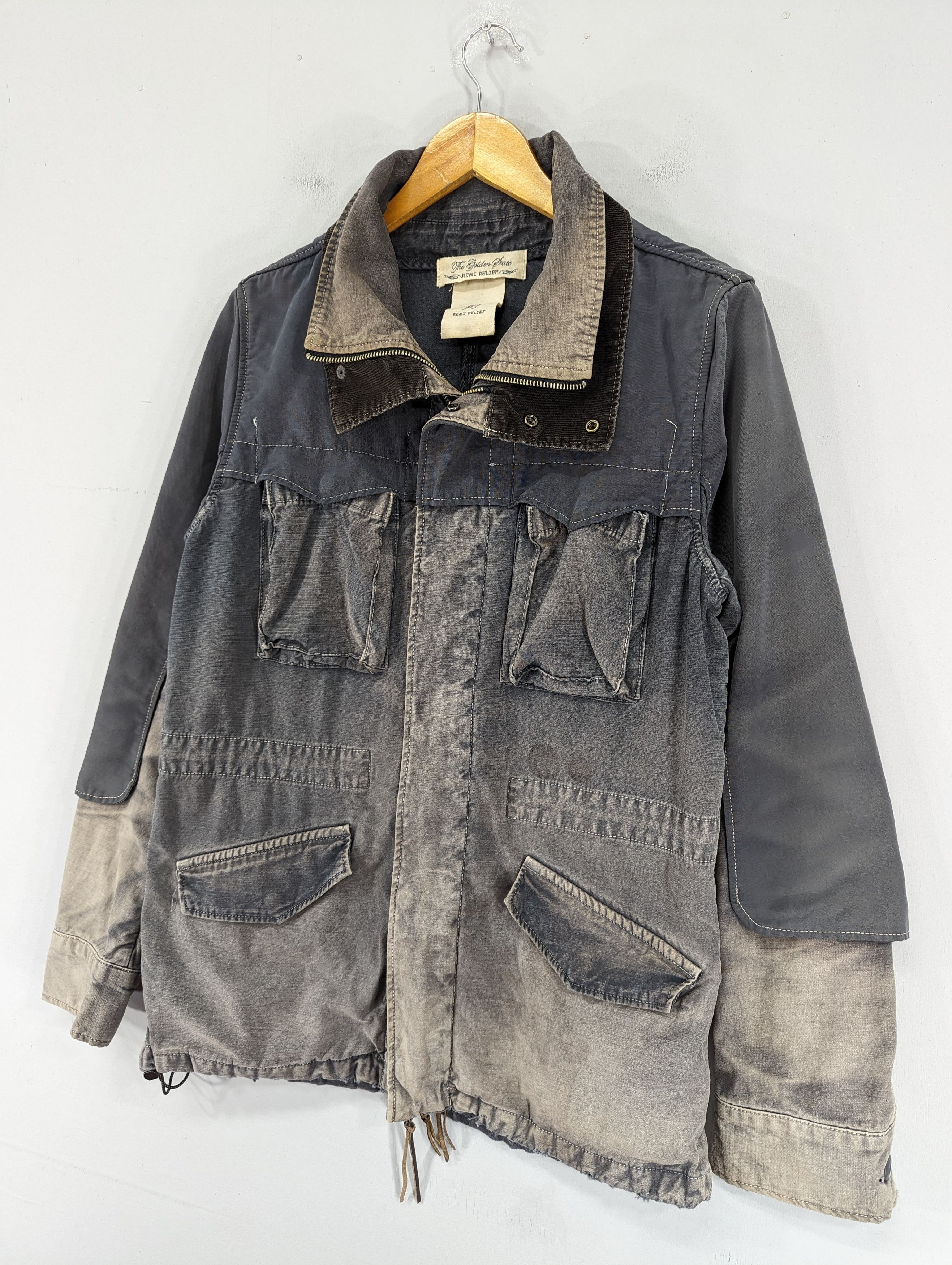 Remi Relief 🔥RARE🔥Remi Relief Multipocket Distressed Jacket Size US M / EU 48-50 / 2 - 3 Thumbnail