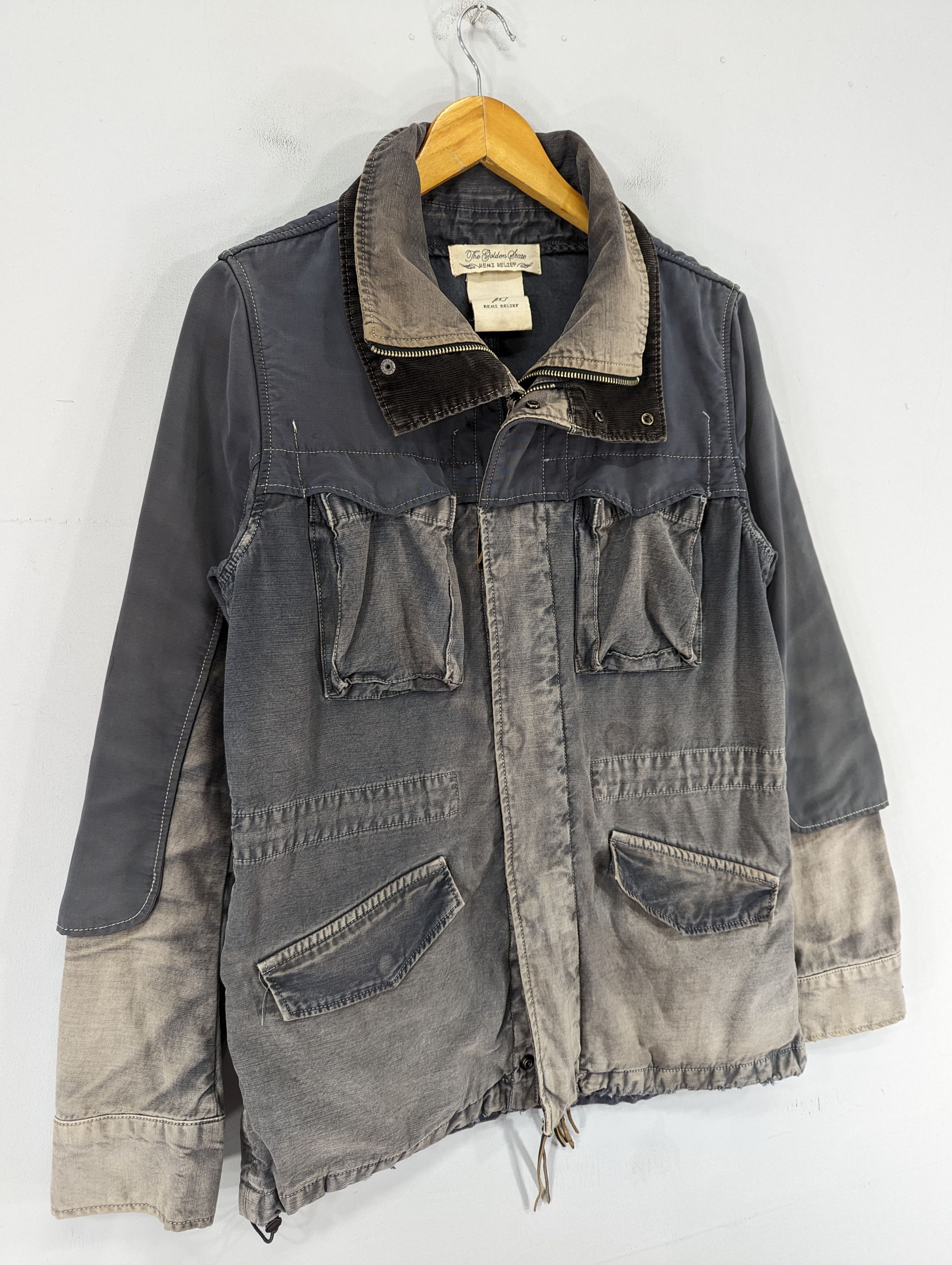 Remi Relief 🔥RARE🔥Remi Relief Multipocket Distressed Jacket Size US M / EU 48-50 / 2 - 2 Thumbnail