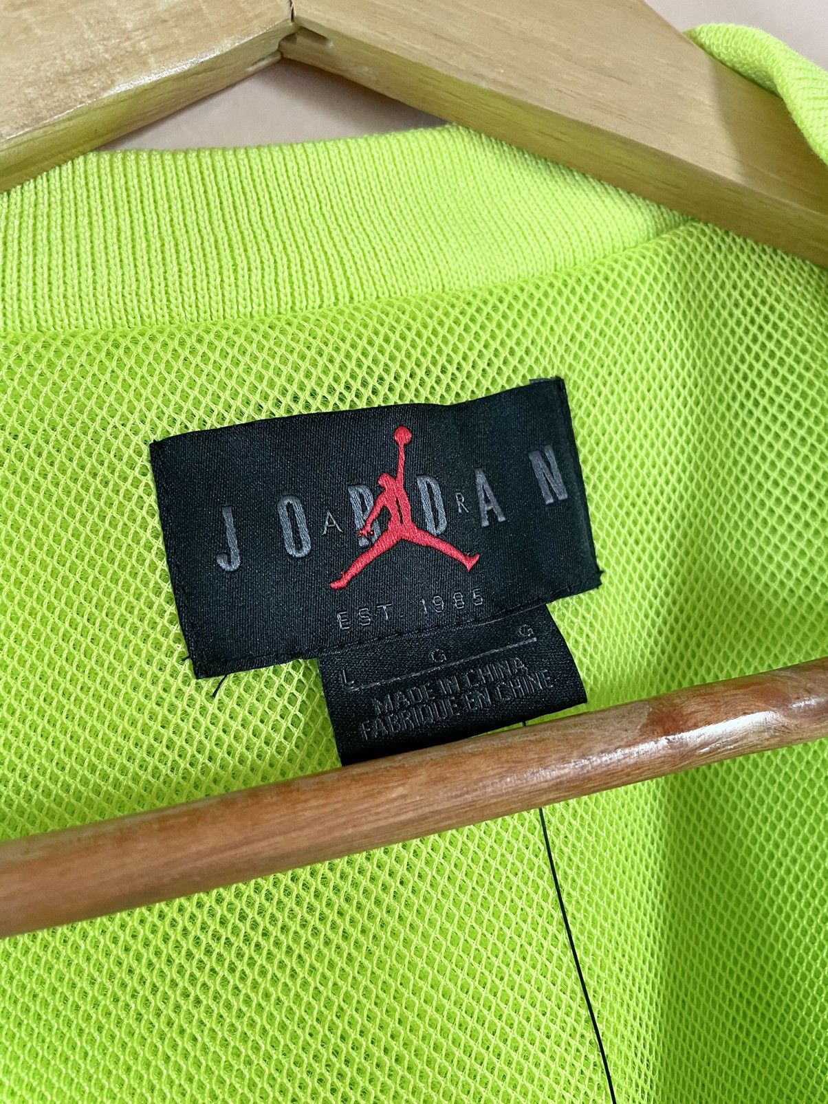 Jordan Brand Air Jordan 23 Engineered LimeGreen Life jacket utility vest Size US L / EU 52-54 / 3 - 6 Thumbnail