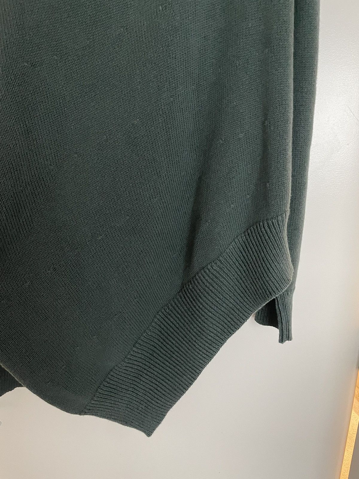 Balenciaga Asymmetric College Crest Polo Knit Sweater S Size US M / EU 48-50 / 2 - 7 Thumbnail