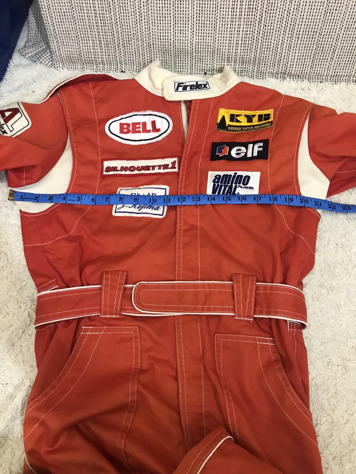 Gear for Sports × Sports Specialties 🔥STEALS🔥VTG ADVAN SPORT TEAM RACING COVERALL SUNFADED Size US 33 - 17 Thumbnail