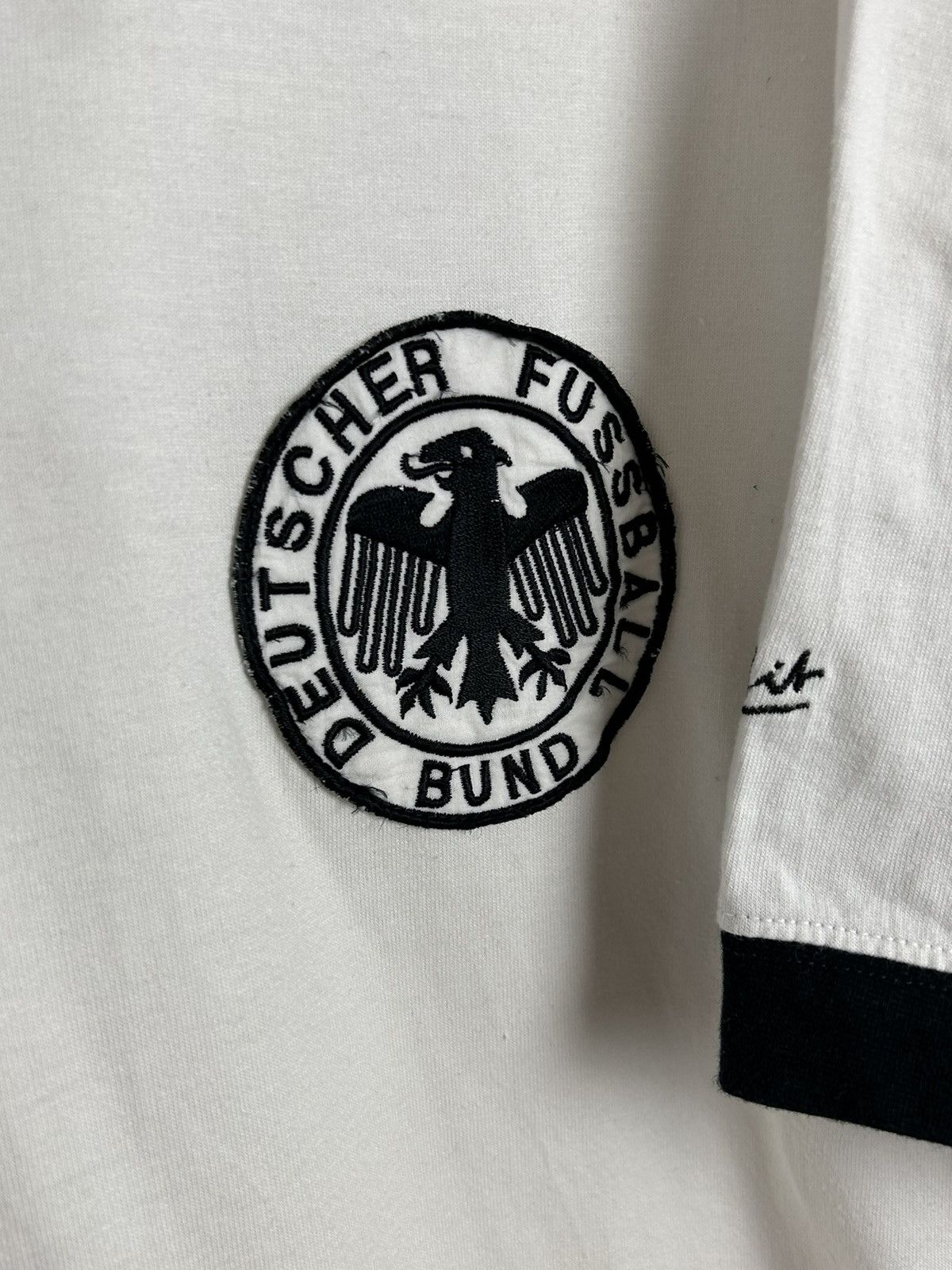 Vintage 90s Vintage Bitburger Germany DFB 1950 Home Kit Jersey Size US XXL / EU 58 / 5 - 3 Thumbnail