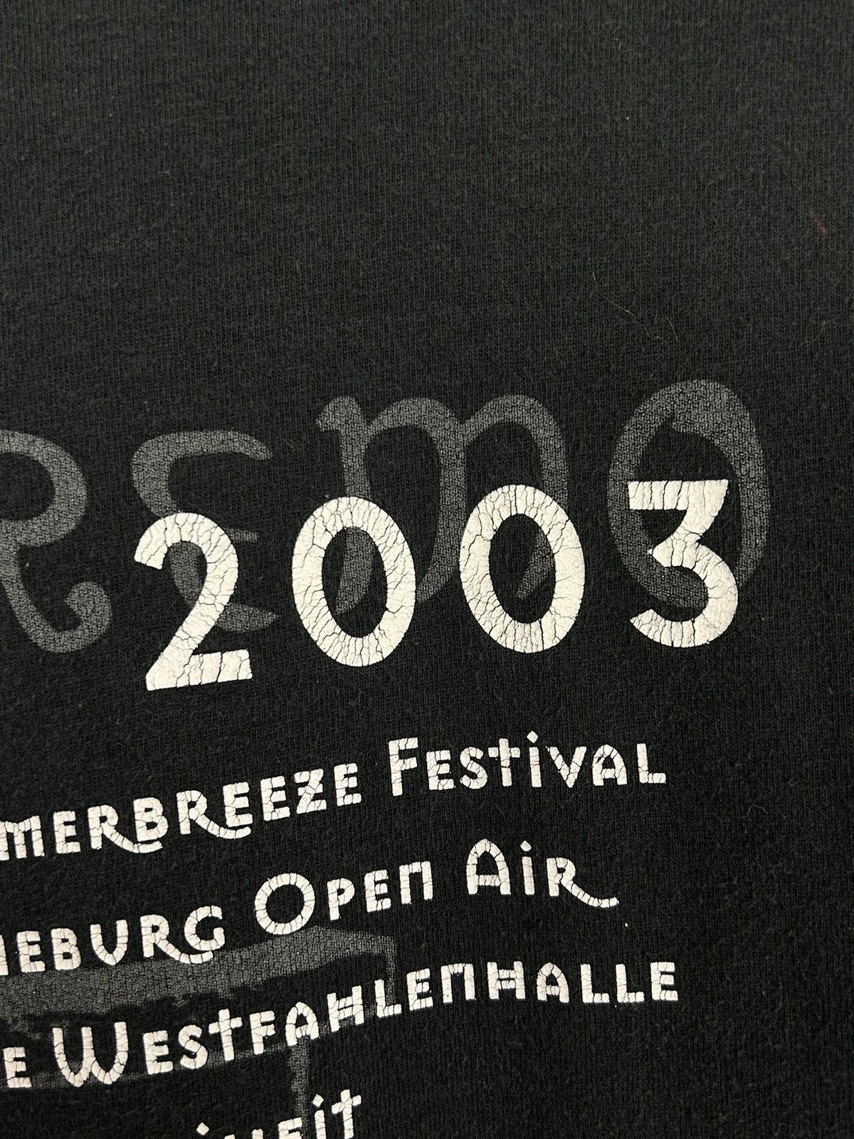 Band Tees 00s Vintage In Extremo 2003 Tour Faded T-Shirt In Black Size US M / EU 48-50 / 2 - 7 Thumbnail